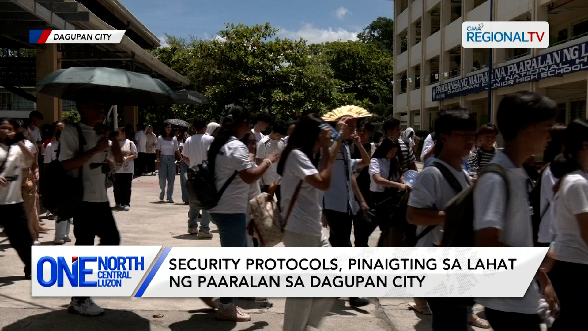 Security protocols, pinaigting sa lahat ng paaralan sa Dagupan City