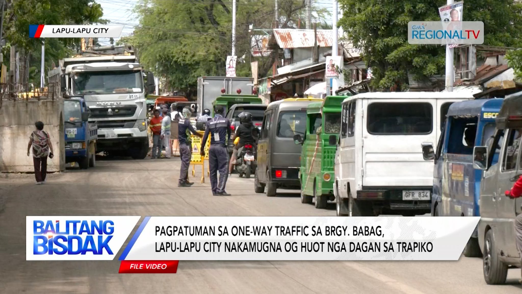 Kumusta ang One-Way Traffic Scheme nga Gipatuman sa Barangay Babag Lapu-Lapu