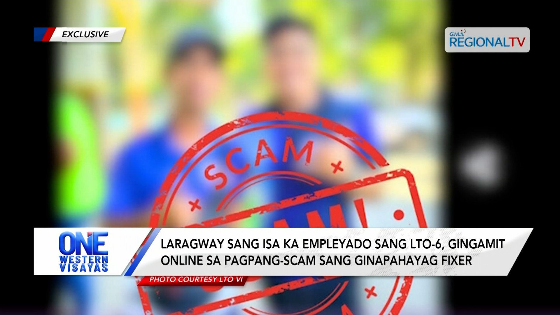 Laragway sang isa ka empleyado sang LTO-6, gingamit online sa pagpang-scam