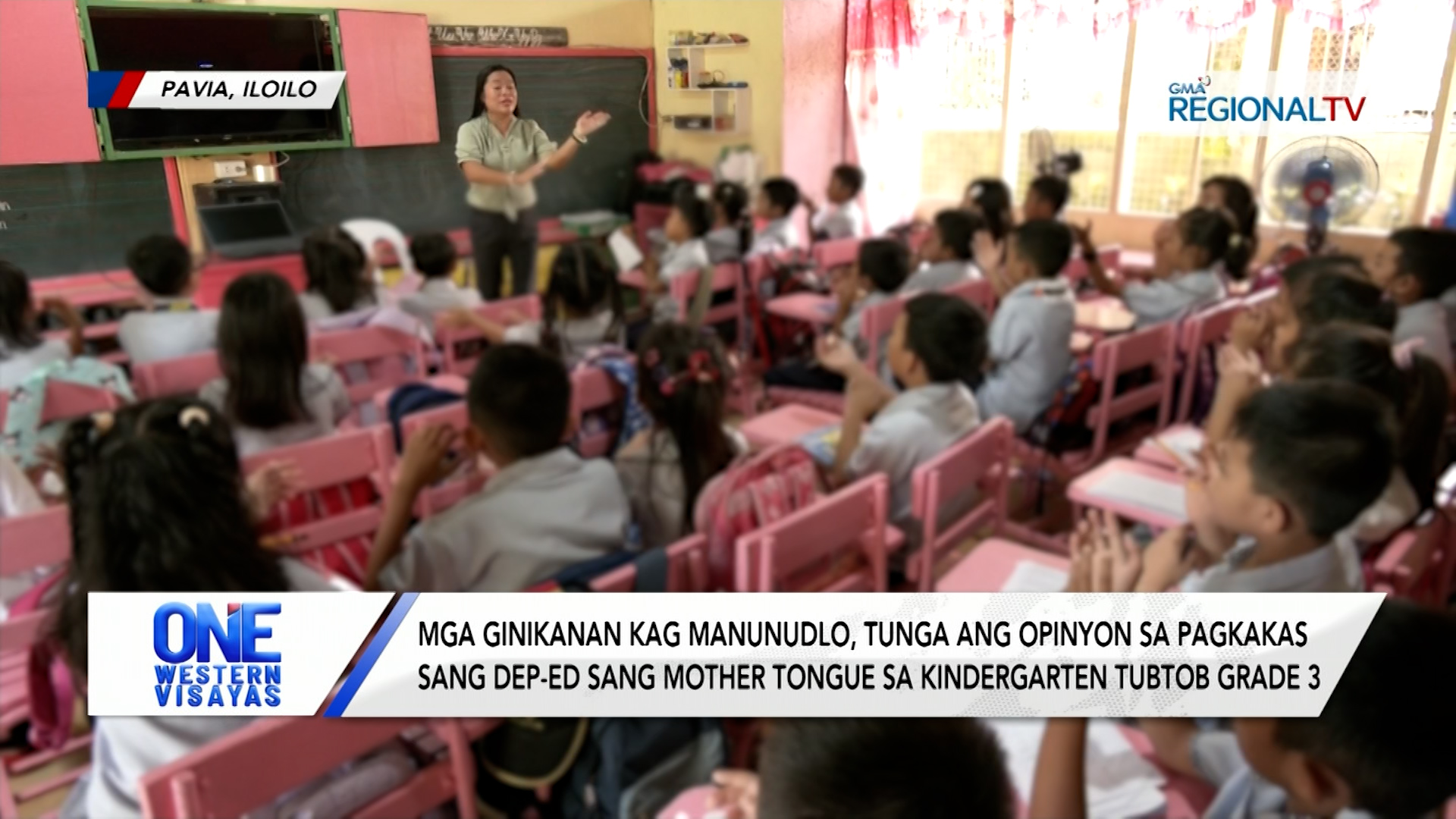 Pagkakas sang Dep-Ed sang mother tongue sa kindergarten tubtob grade 3