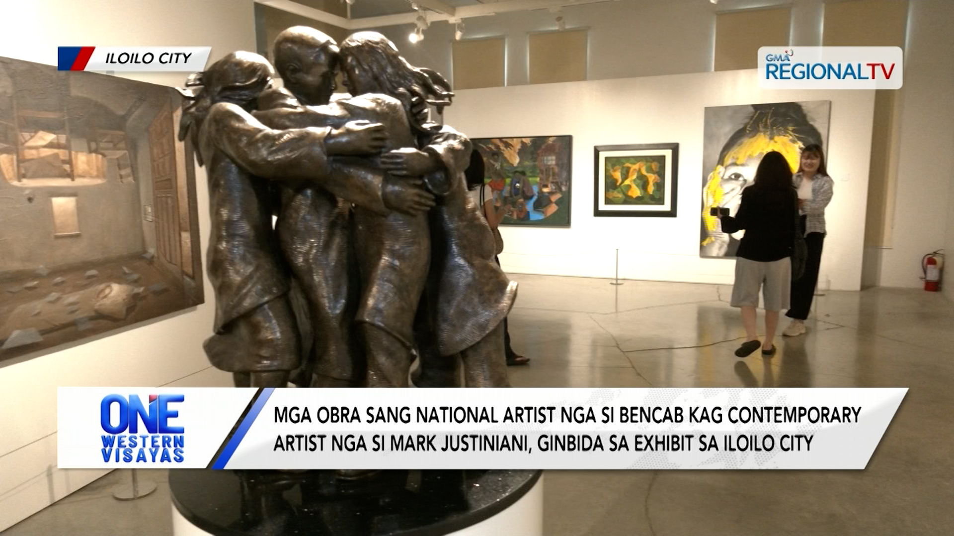 Mga obra sang national artist nga si Bencab, ginbida sa exhibit sa Iloilo City