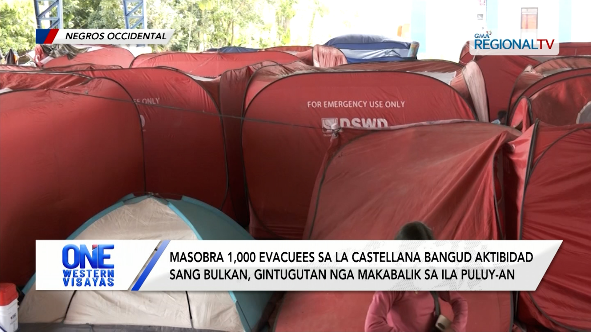 Masobra 1,000 evacuees sa La Castellana gintugutan nga makabalik sa puluy-an