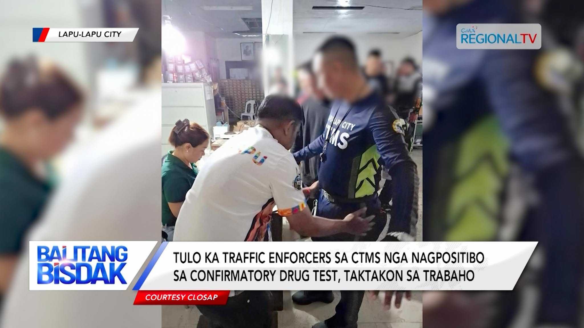3 ka traffic enforcers nga nagpositibo sa confirmatory drug test, taktakon | Balitang Bisdak
