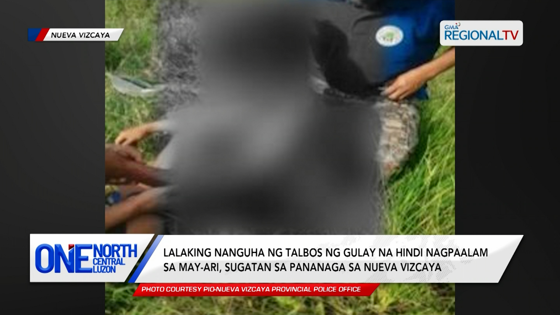 Lalaking nanguha ng talbos ng gulay, sugatan sa pananaga | One North Central Luzon