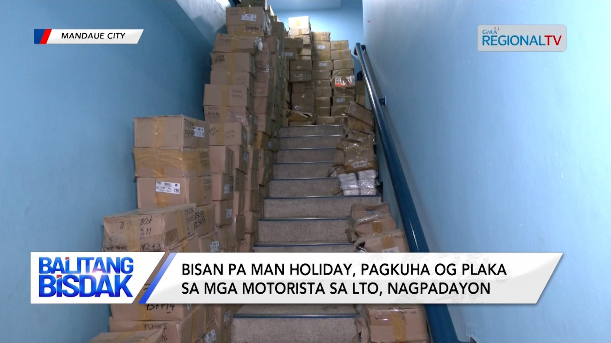 Bisan pa man holiday, pagkuha og plaka sa mga motorista sa LTO, nagpadayon | Balitang Bisdak