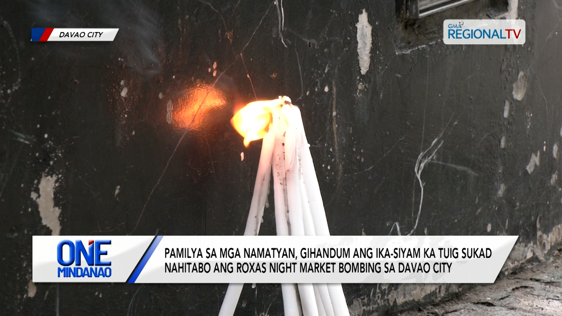 Pamilya sa mga namatyan, gihandum ang Roxas night market bombing sa Davao City  | One Mindanao