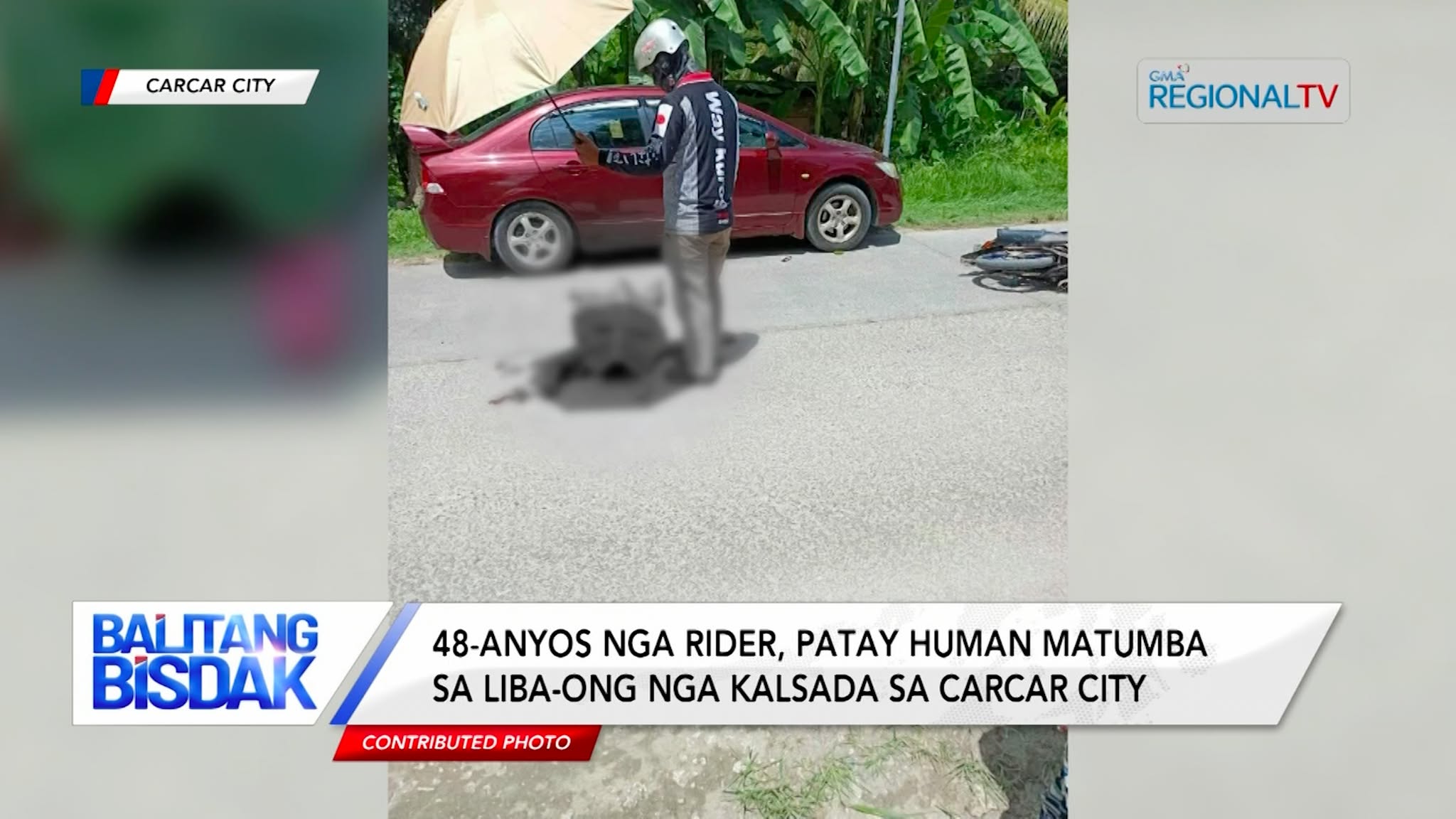 48-Anyos nga Rider og Motorsiklo, Patay Human Matumba sa Dalan sa Carcar City | Balitang Bisdak