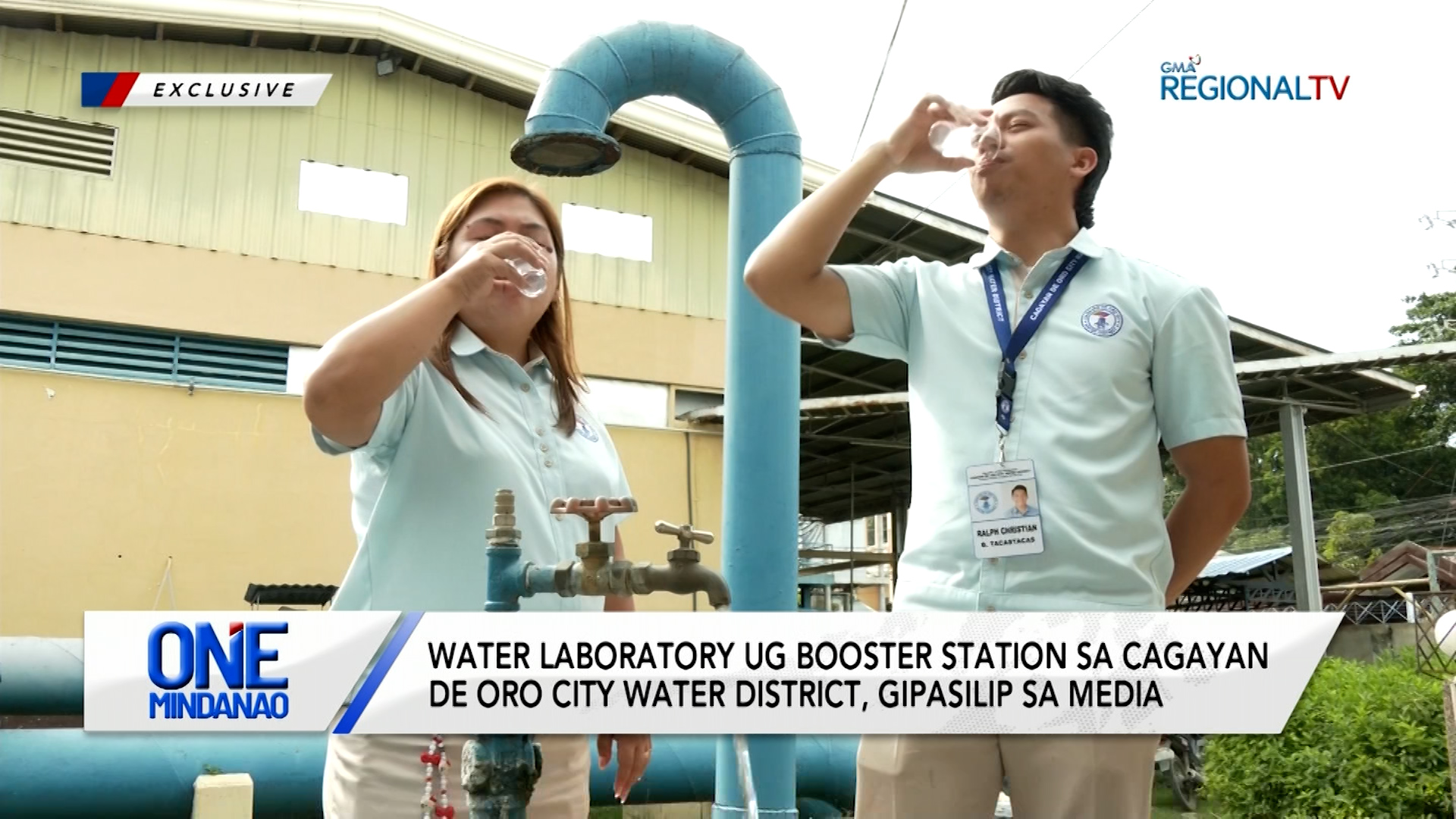Water laboratory ug booster station sa COWD, gipasilip sa media | One Mindanao