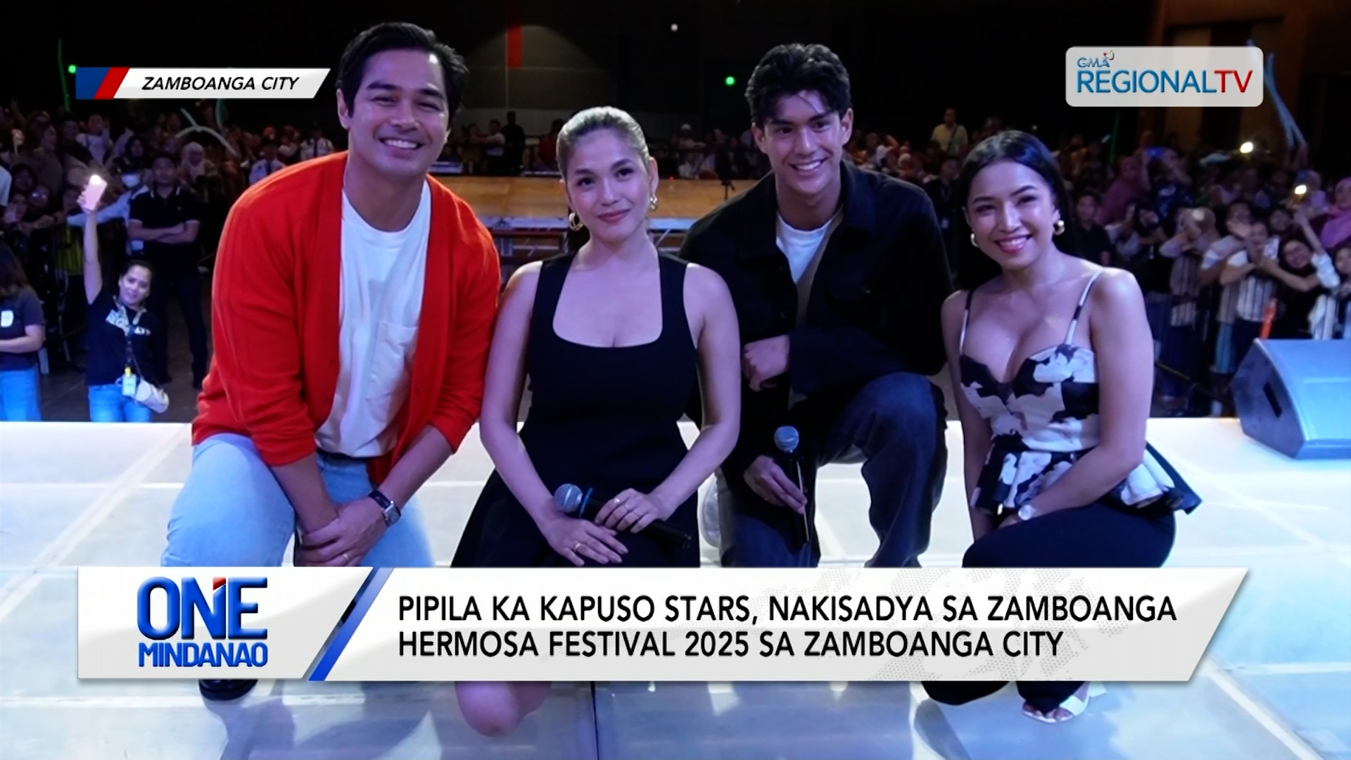 Pipila ka Kapuso Stars, nakisadya sa Zamboanga Hermosa Festival 2025 | One Mindanao