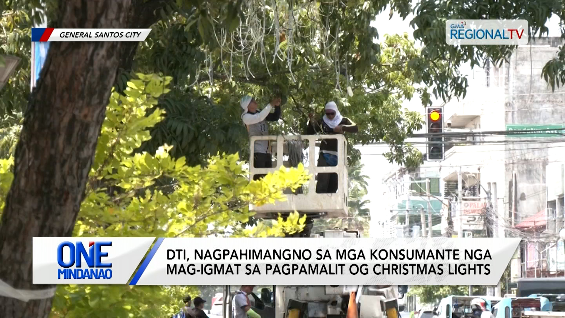 DTI, nagpahimangno nga mag-igmat sa pagpamalit og Christmas lights | One Mindanao