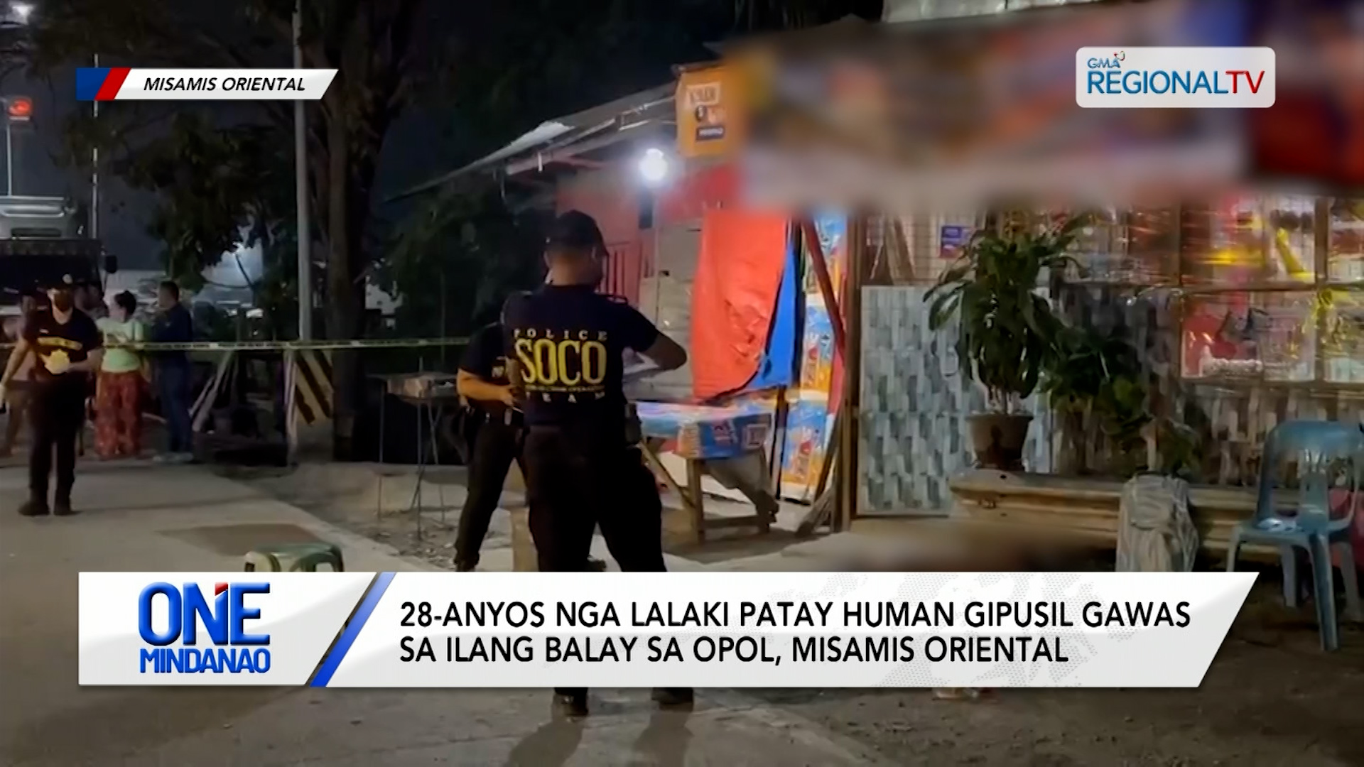 28-anyos nga lalaki patay human gipusil gawas sa ilang balay | One Mindanao