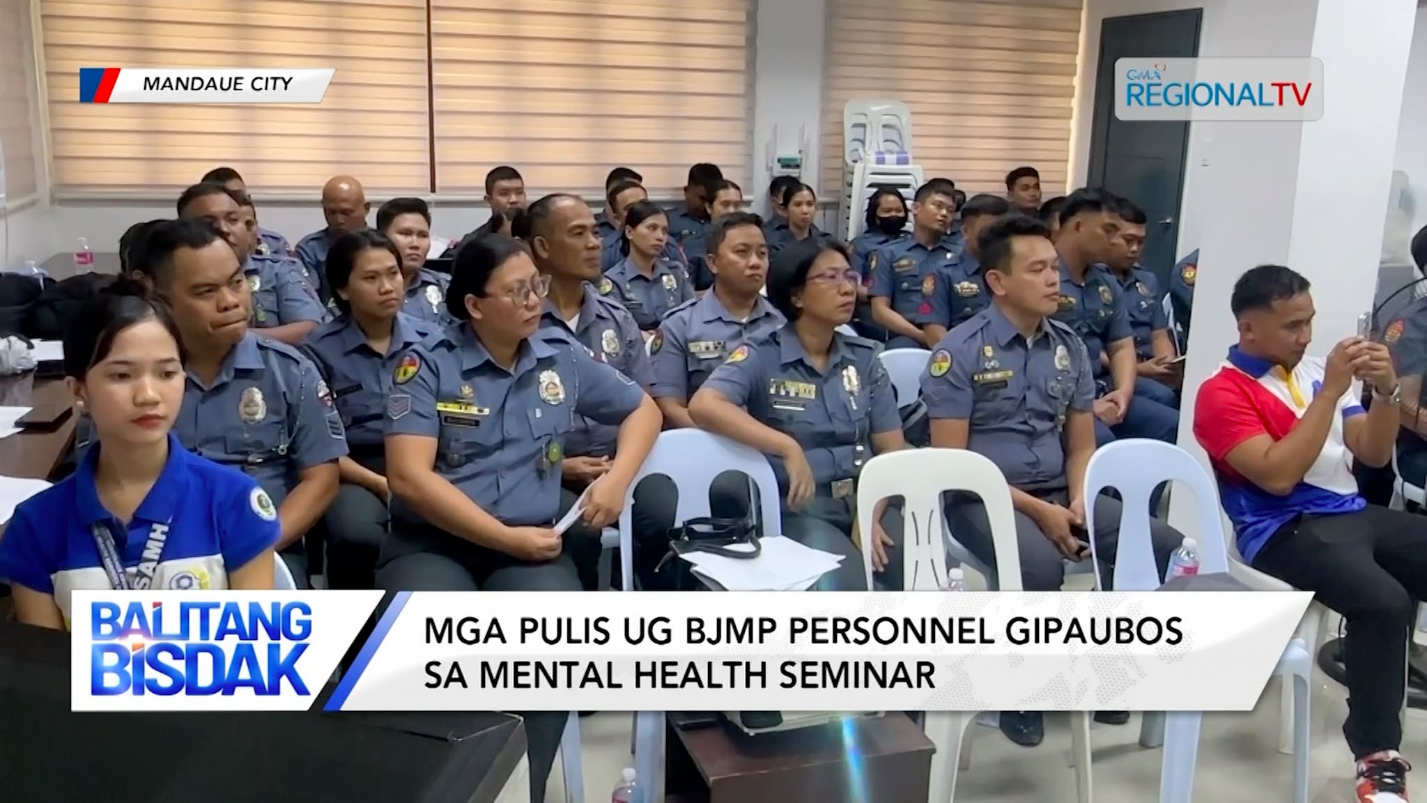 Mga Pulis ug BJMP Personnel, Gipaubos sa Mental Health Seminar | Balitang Bisdak