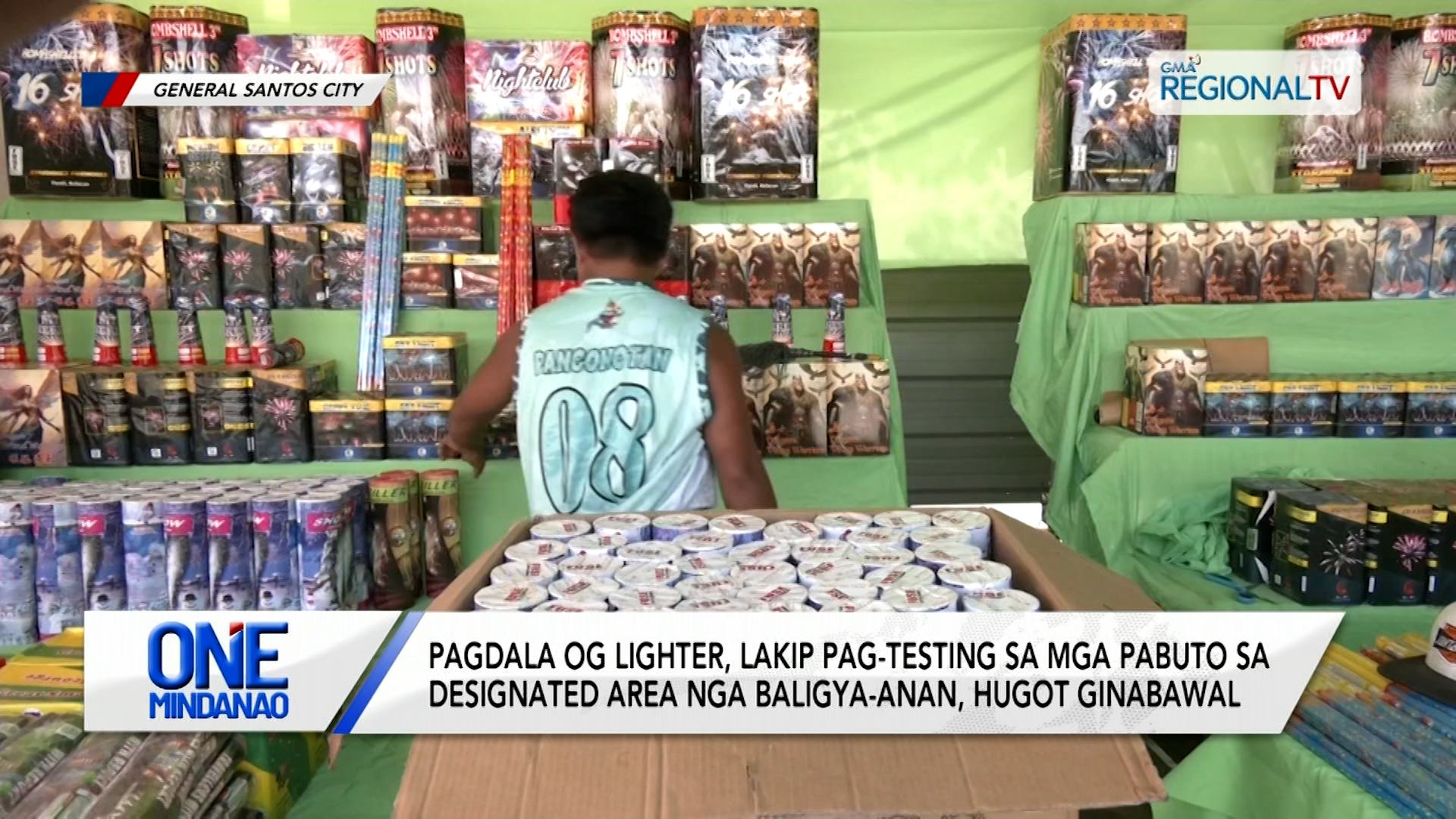 Firecracker vendors, nagsugod na pagpamaligya og pabuto | One Mindanao