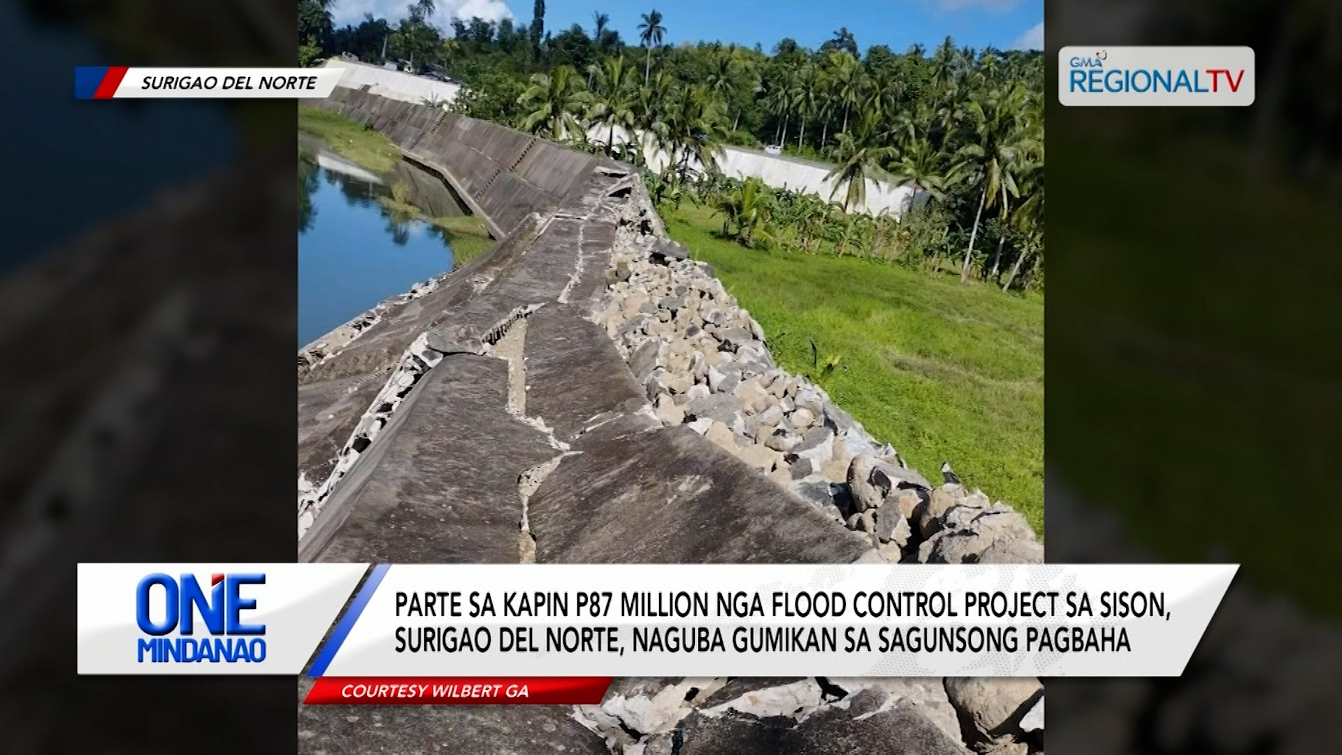 Flood control project sa Surigao del Norte, naguba | One Mindanao
