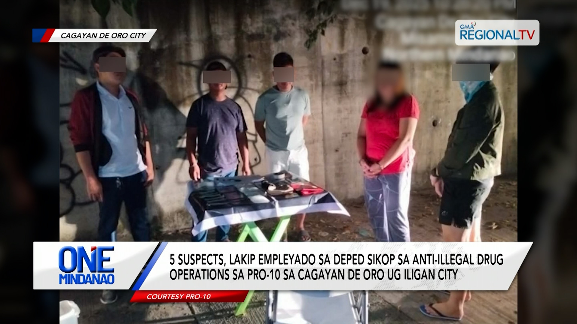 Kampanya kontra droga, 5 dakpan sa Cagayan de Oro City | One Mindanao