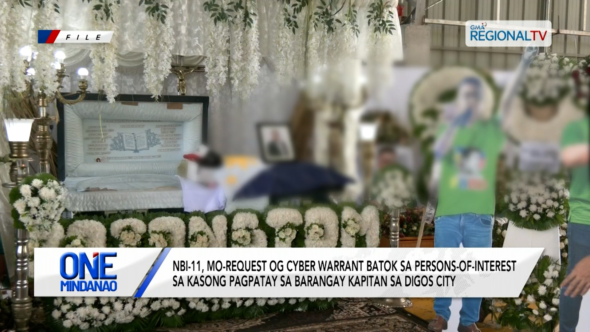 NBI-11, morequest og cyber warrant sa POI sa pagpatay sa kapitan | One Mindanao