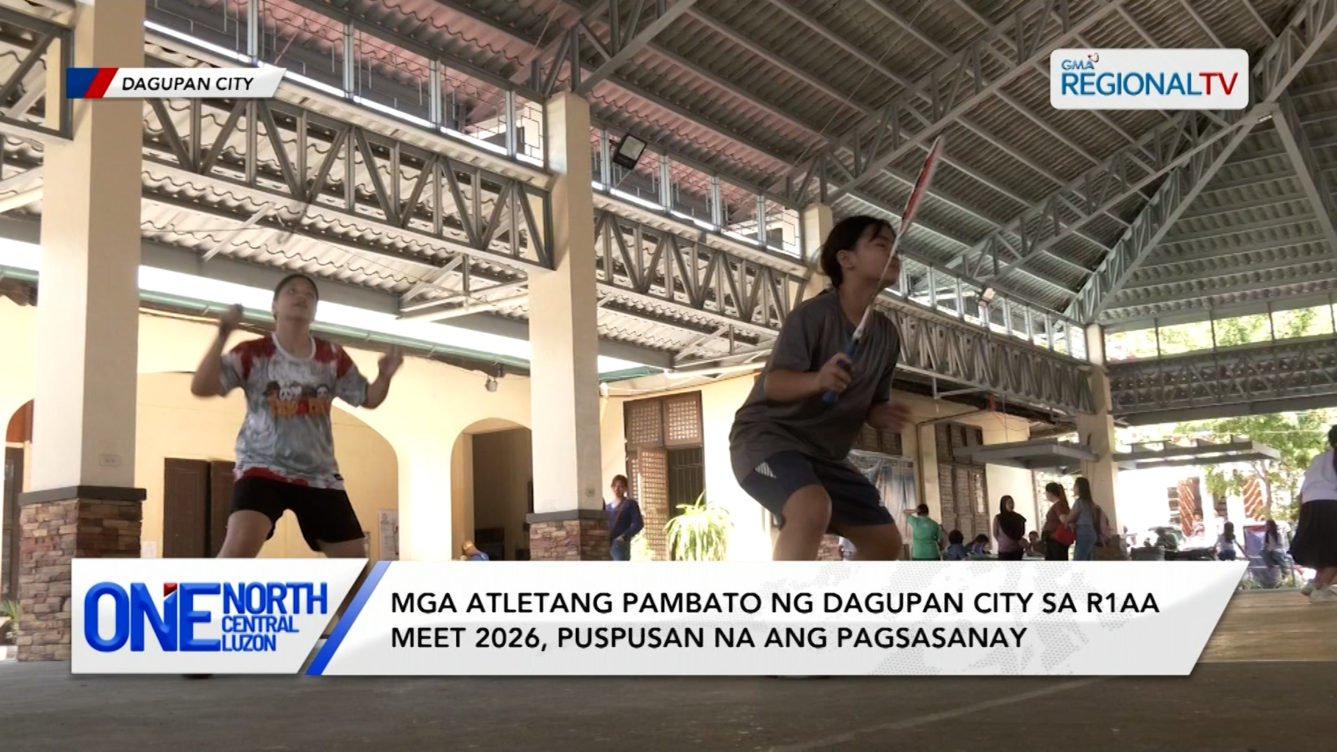 Mga atletang pambato ng Dagupan City sa R1AA, puspusan na ang pagsasanay | One North Central Luzon