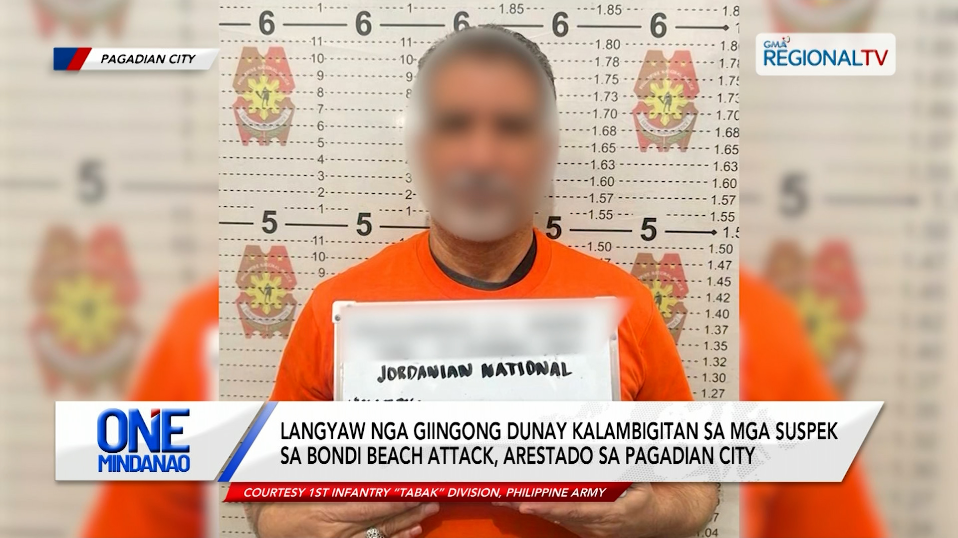 Langyaw nga dunay kalambigitan sa Bondi Beach attack, arestado | One Mindanao