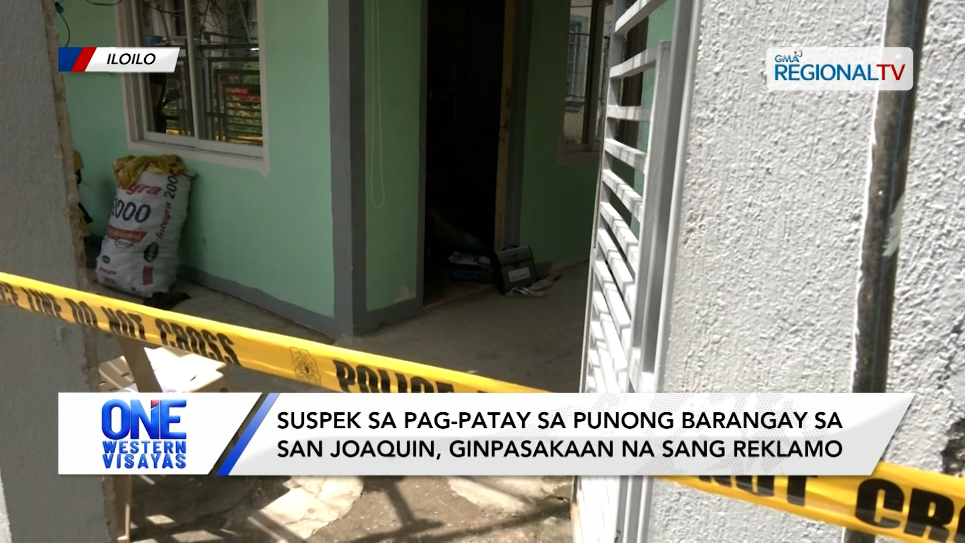 Suspek sa pagpatay sa Punong Barangay sa San Joaquin, ginpasakaan sang reklamo | One Western Visayas