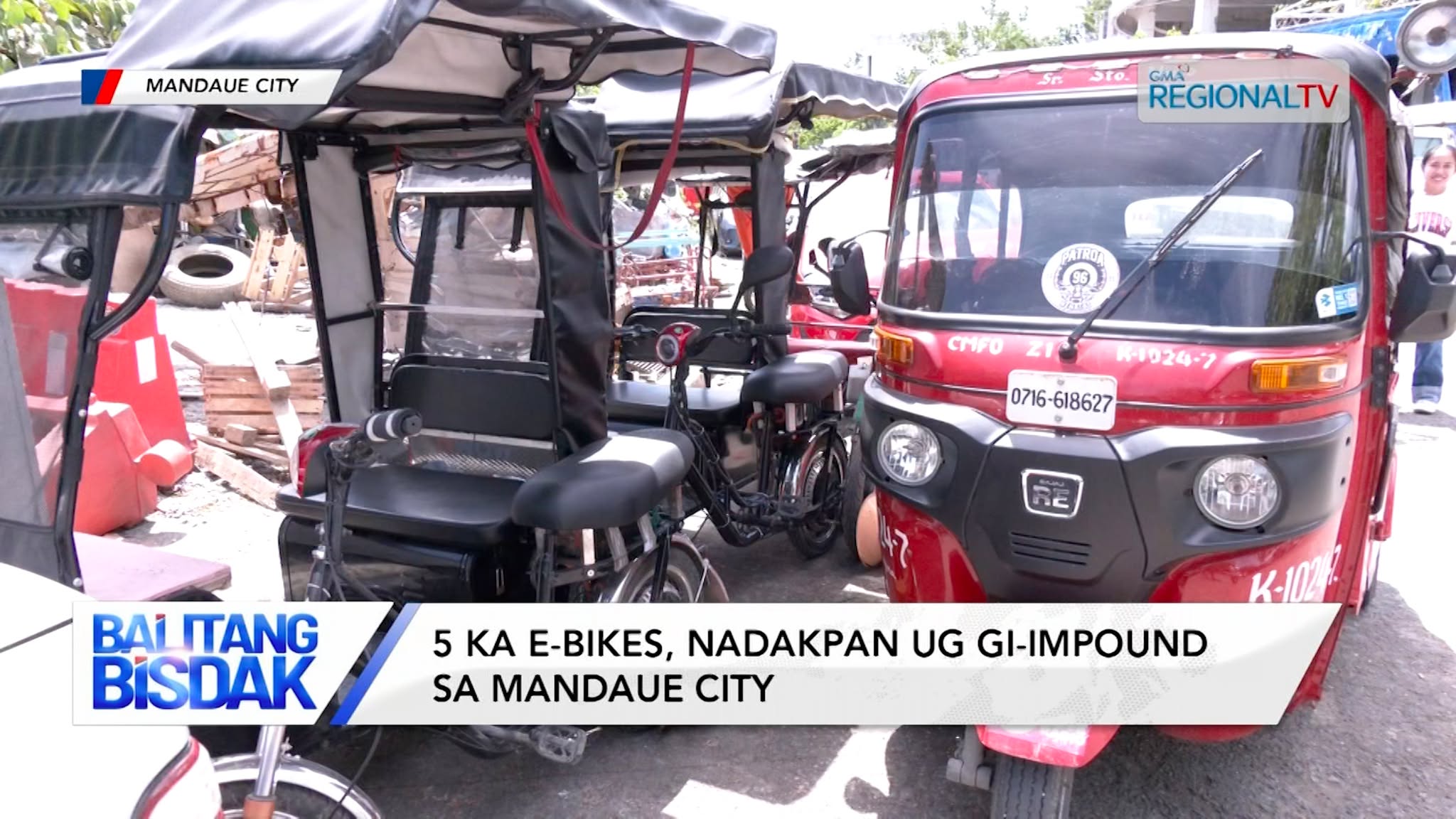5 ka E-bikes, Nadakpan ug Gi-impound sa Mandaue City | Balitang Bisdak