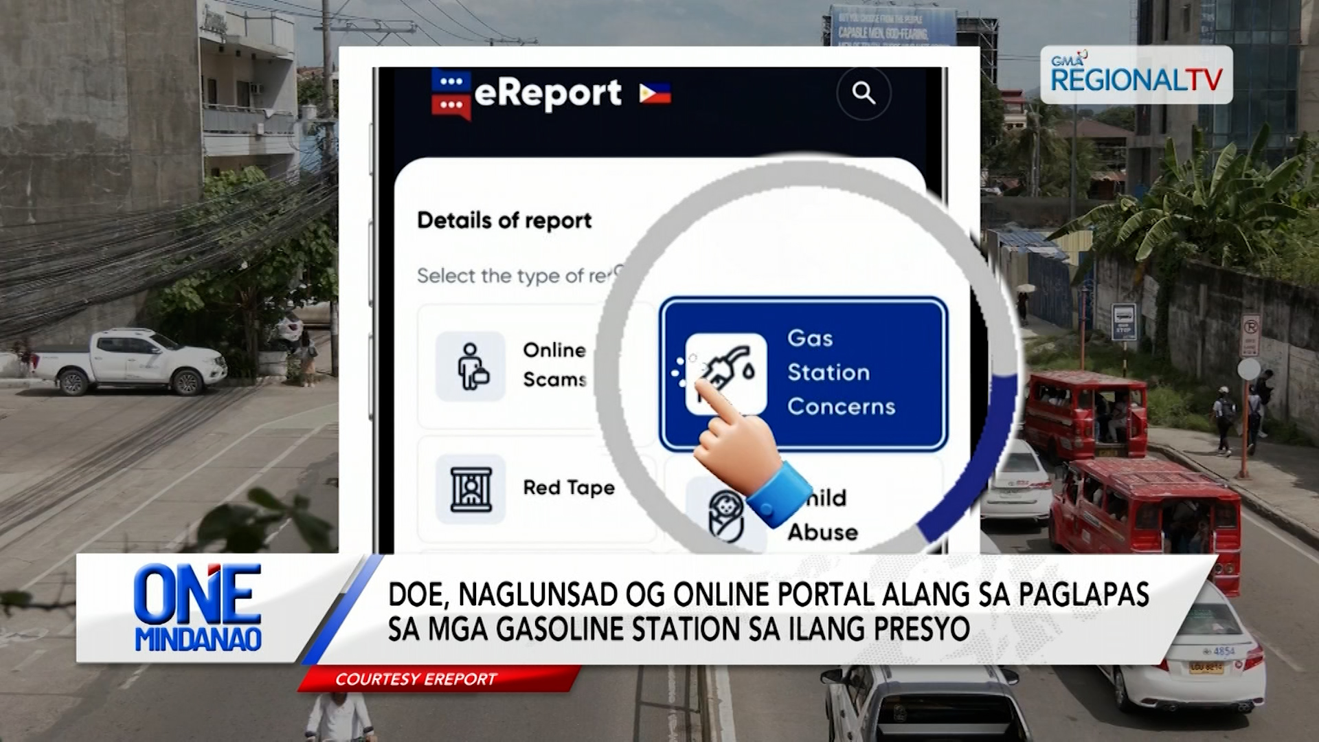 DOE, naglunsad og online portal alang sa paglapas sa mga gasoline station | One Mindanao