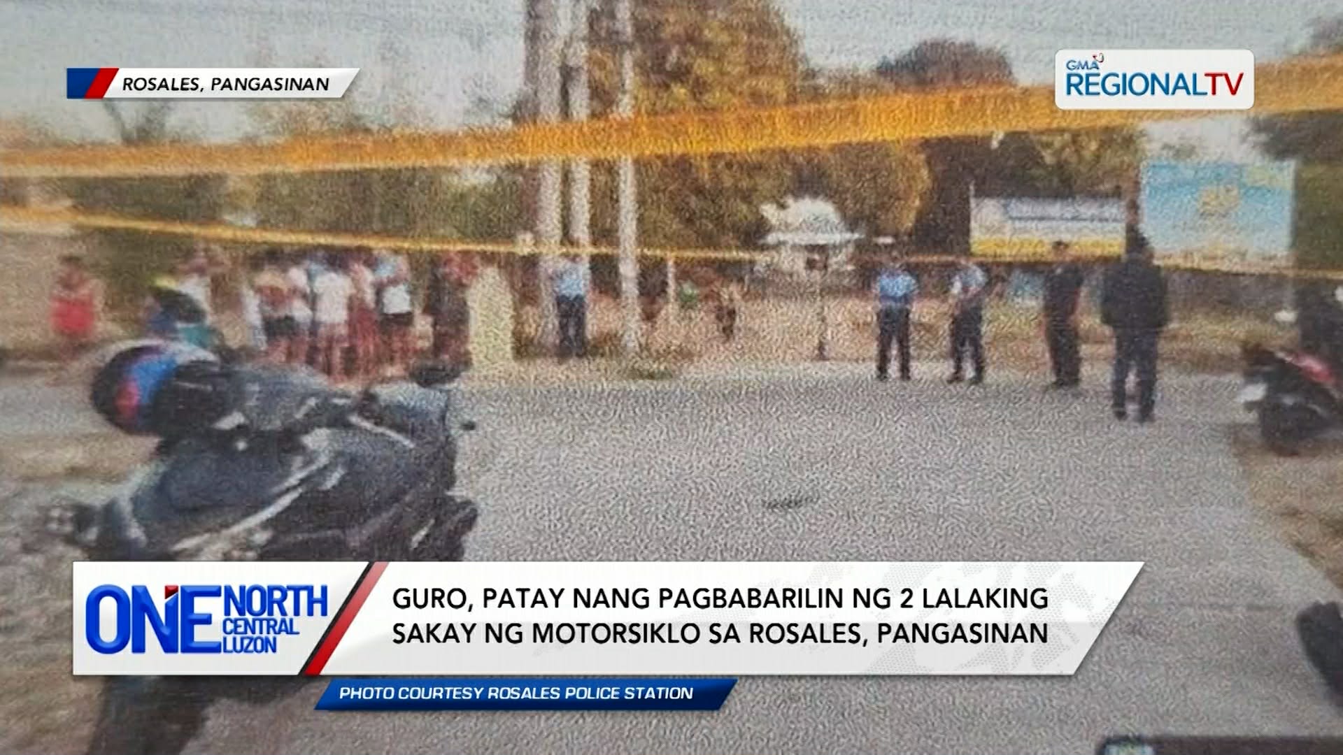 Guro, patay nang pagbabarilin ng 2 lalaking sakay ng motorsiklo sa Rosales | One North Central Luzon