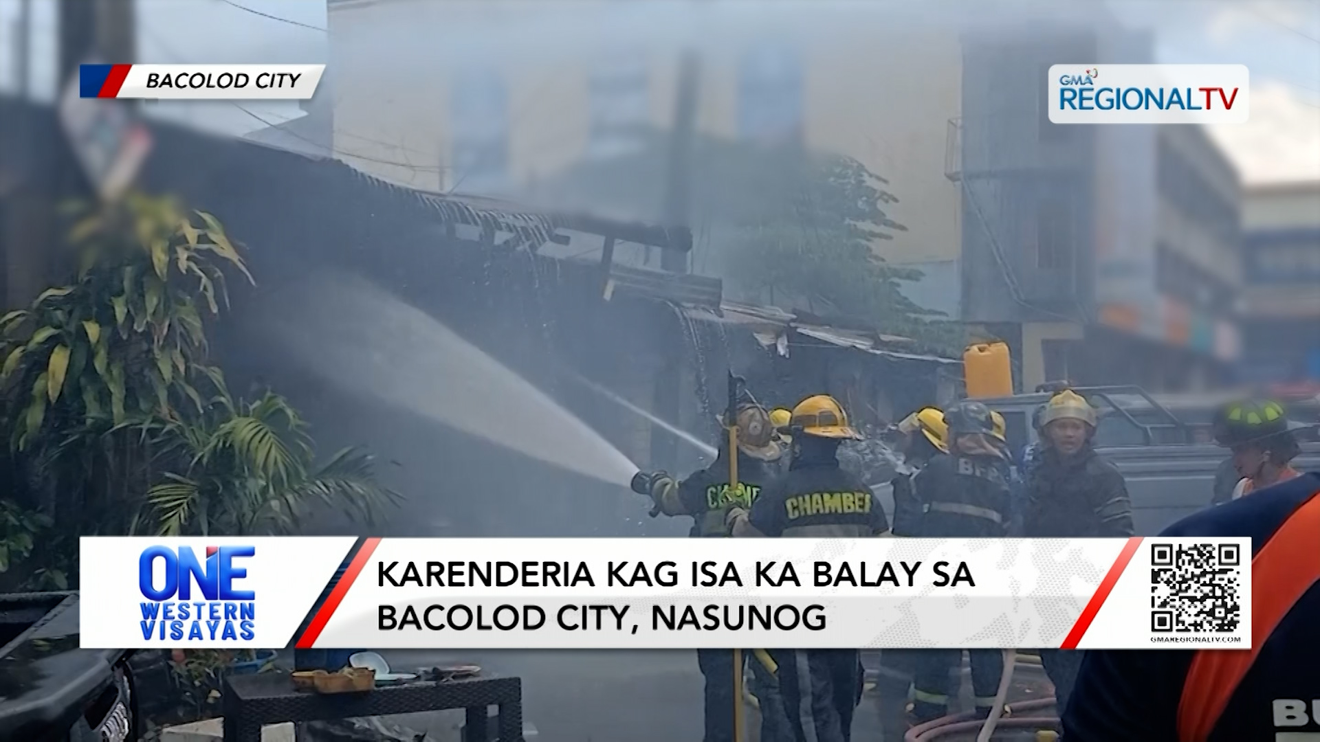 Karenderia kag isa ka balay sa Bacolod City, nasunog | One Western Visayas