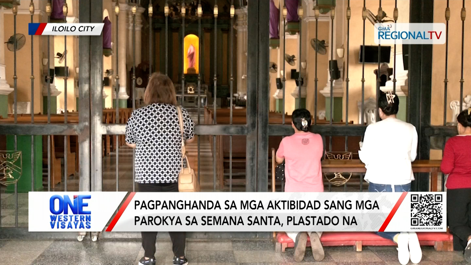 Pagpanghanda sa mga aktibidad sang mga parokya sa semana santa, plastado na | One Western Visayas