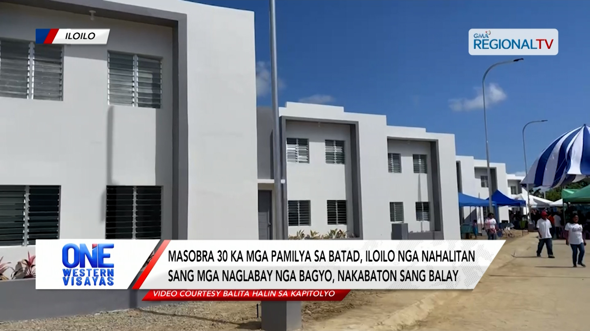 Masobra 30 ka mga pamilya sa Batad, Iloilo, nakabaton sang balay | One Western Visayas