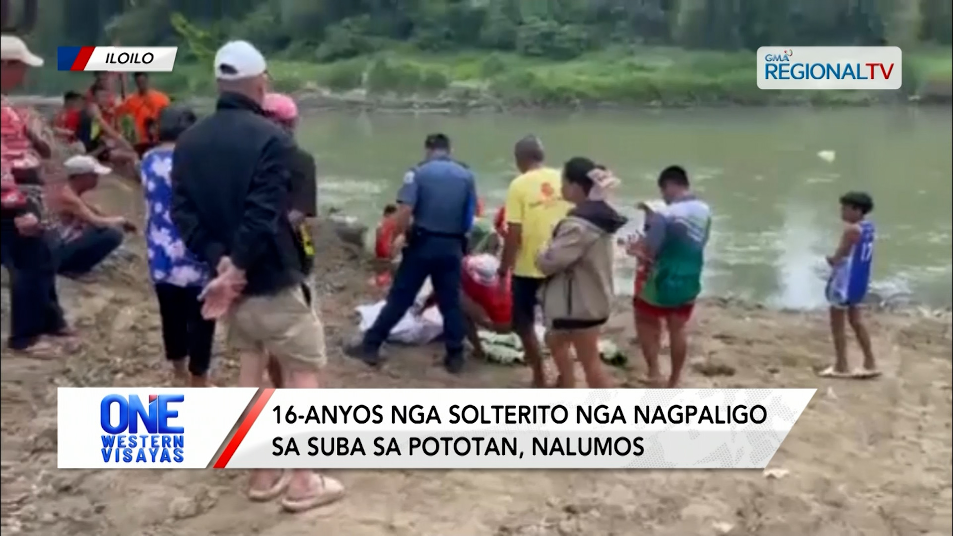 16-anyos nga solterito nga nagpaligo sa suba sa Pototan, nalumos | One Western Visayas