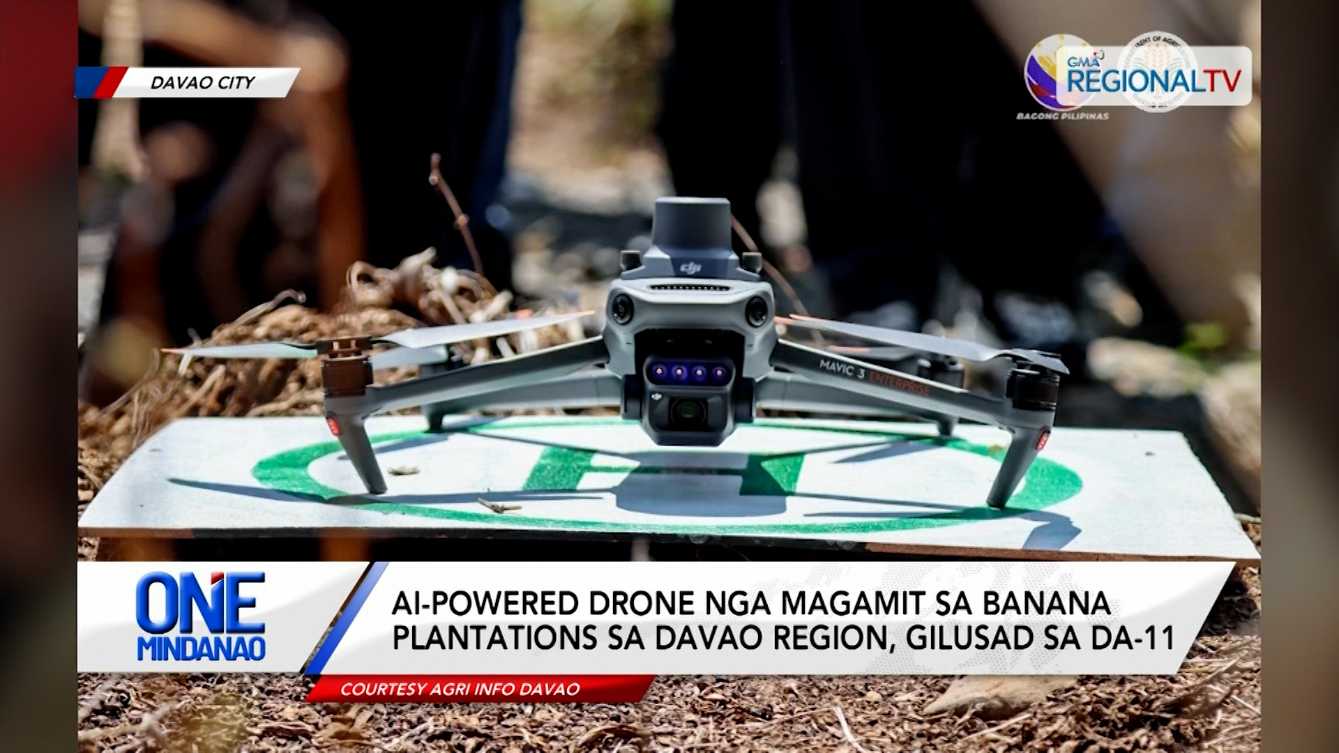 AI-powered drone nga magamit sa banana plantations | One Mindanao