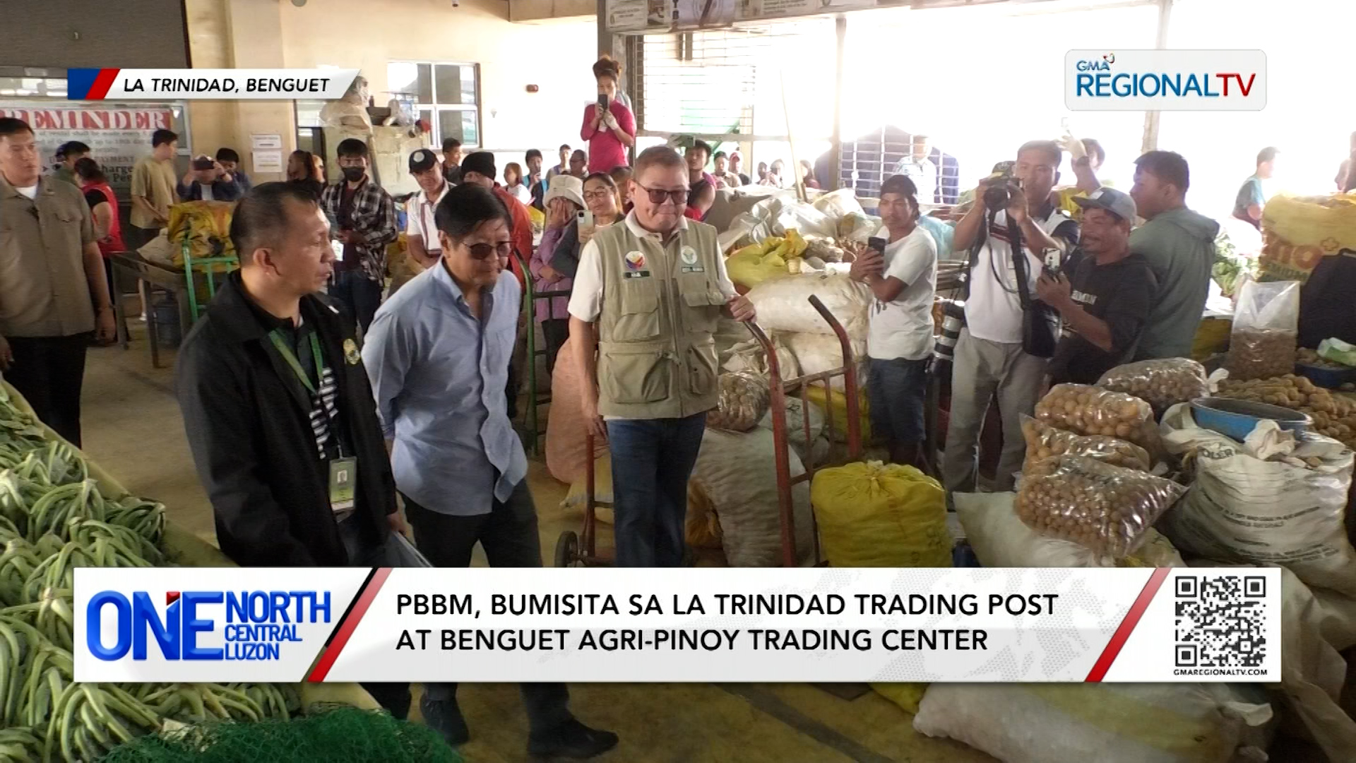 PBBM, bumisita sa La Trinidad Trading Post at BAPTC | One North Central Luzon