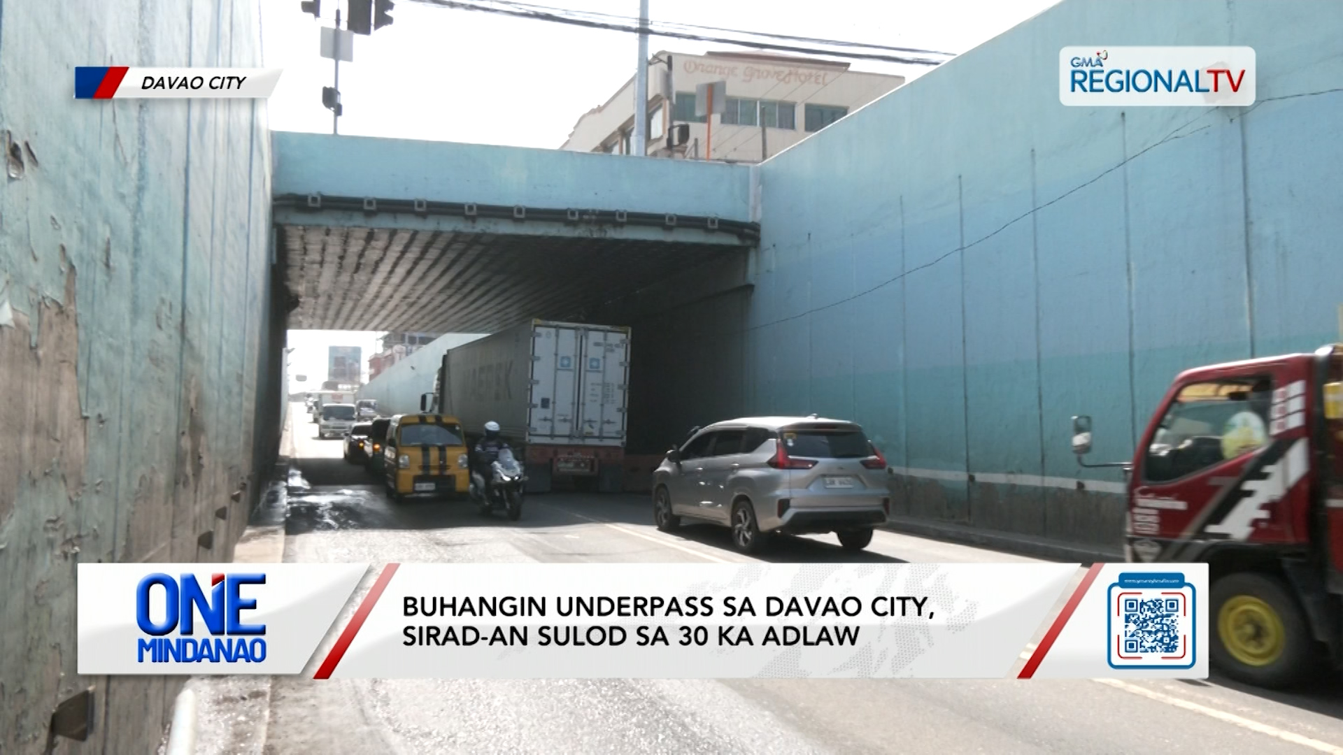 Buhangin underpass sa Davao City, sirad-an | One Mindanao