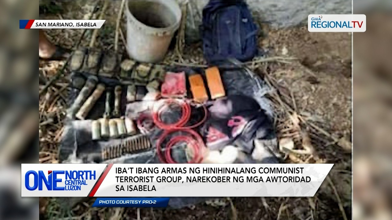 Armas ng hinihinalang communist terrorist group, narekober sa Isabela | One North Central Luzon