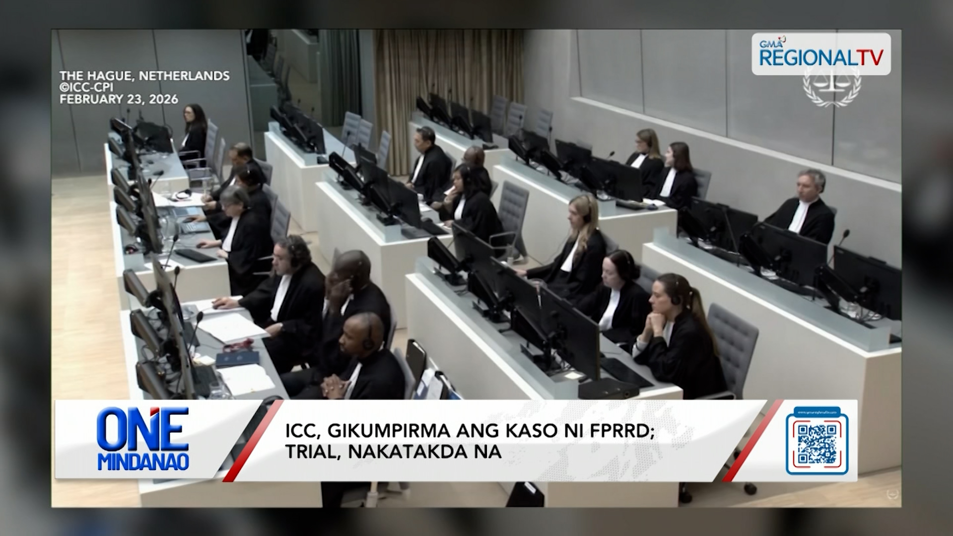 ICC, gikumpirma ang kaso ni FPRRD | One Mindanao