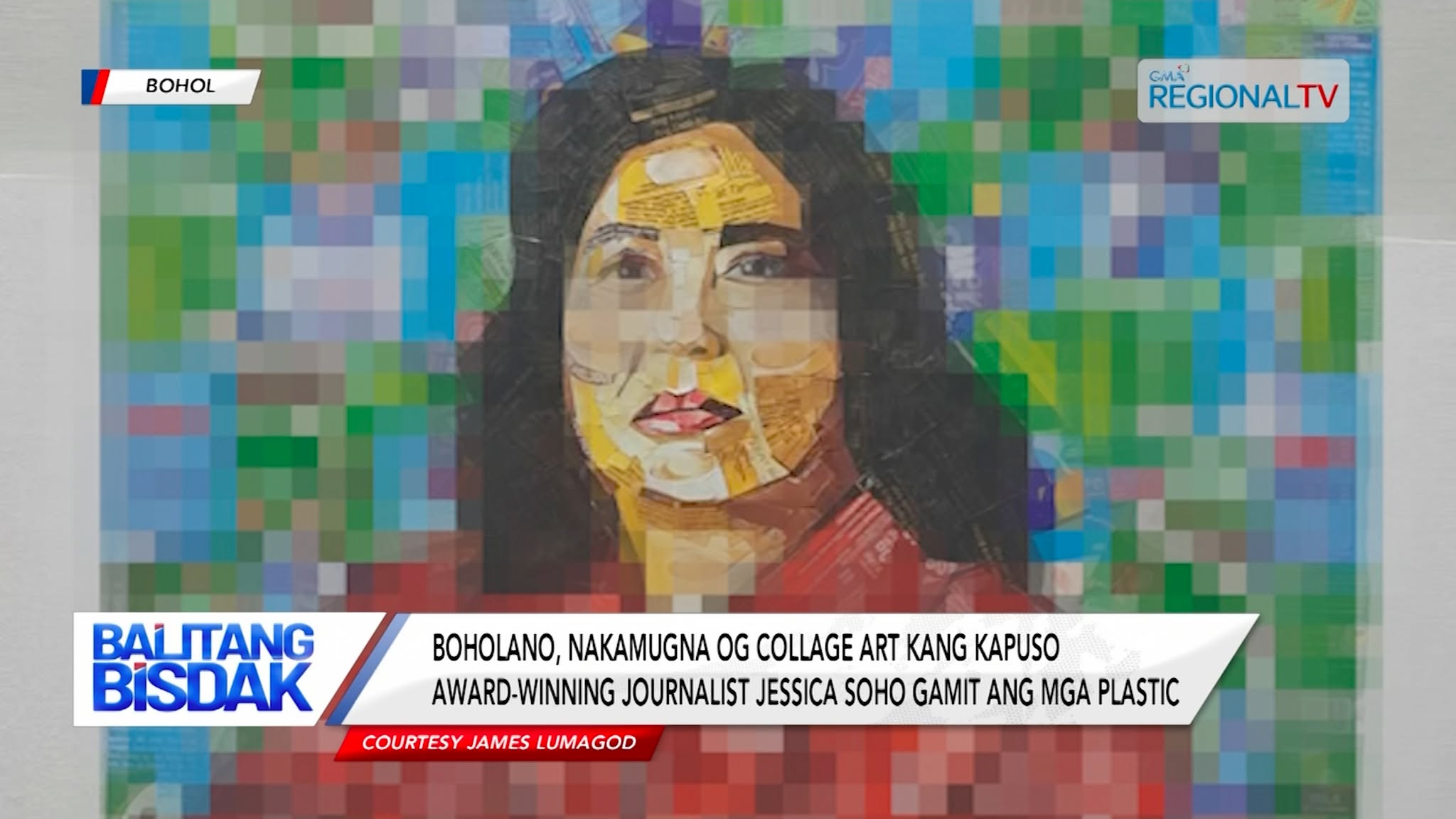 Boholano, Nakamugna og Collage Art kang Award-Winning Journalist Jessica Soho | Balitang Bisdak