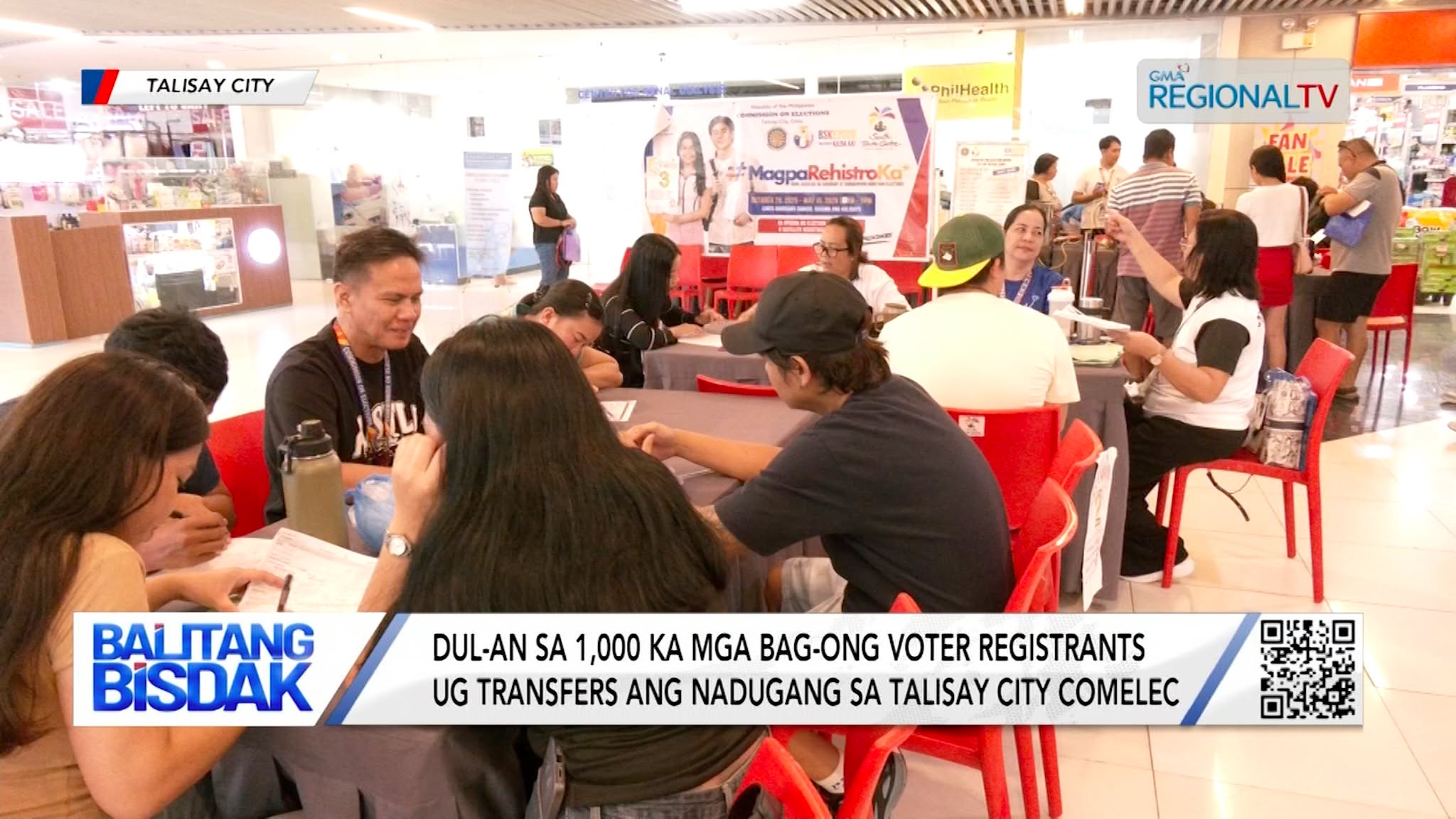 Dul-an 1,000 Bagong Voter Registrants ug Transfer Nadugang sa Talisay City Comelec | Balitang Bisdak