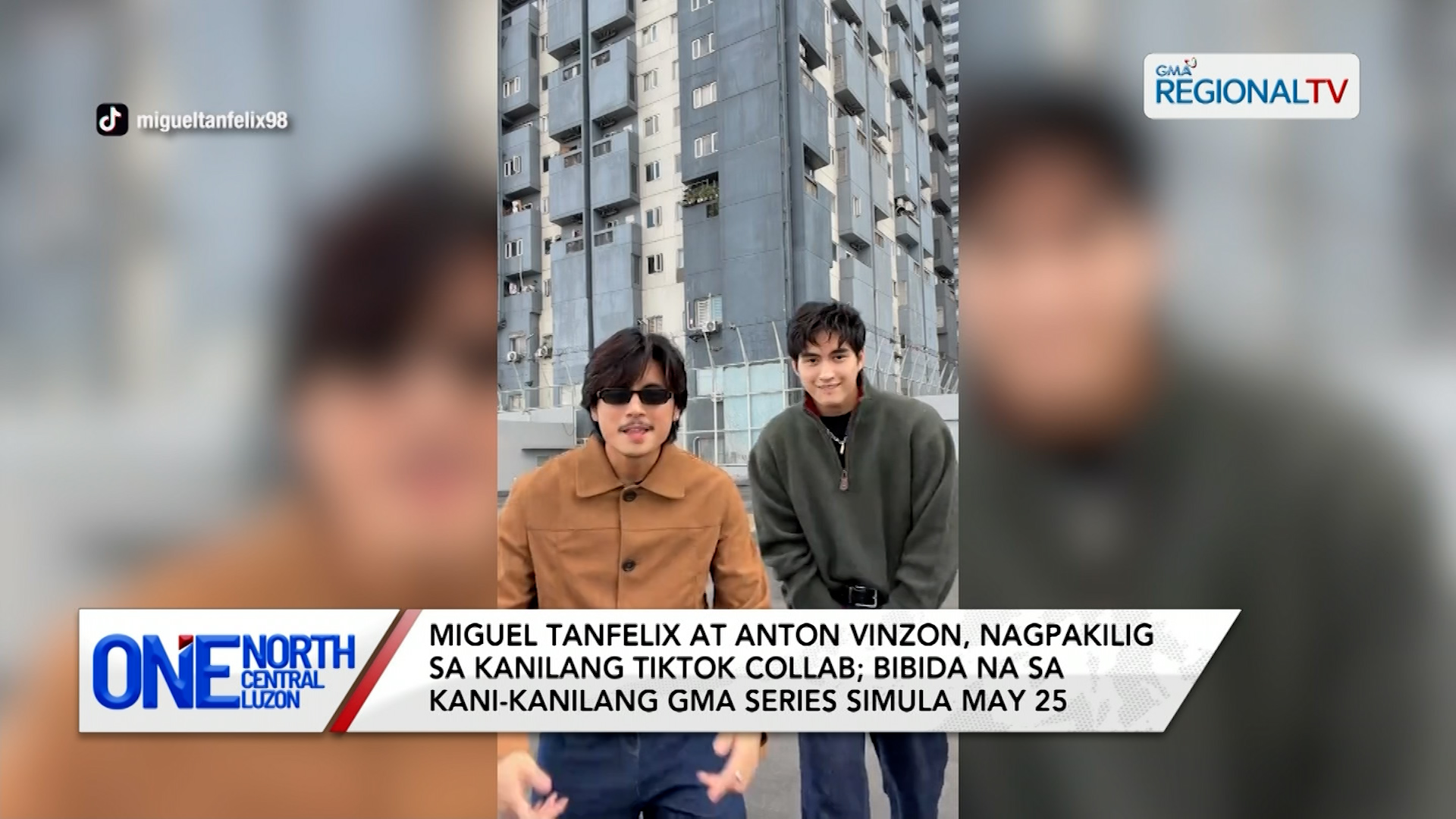Miguel Tanfelix at Anton Vinzon, nagpakilig sa kanilang Tiktok collab | One North Central Luzon