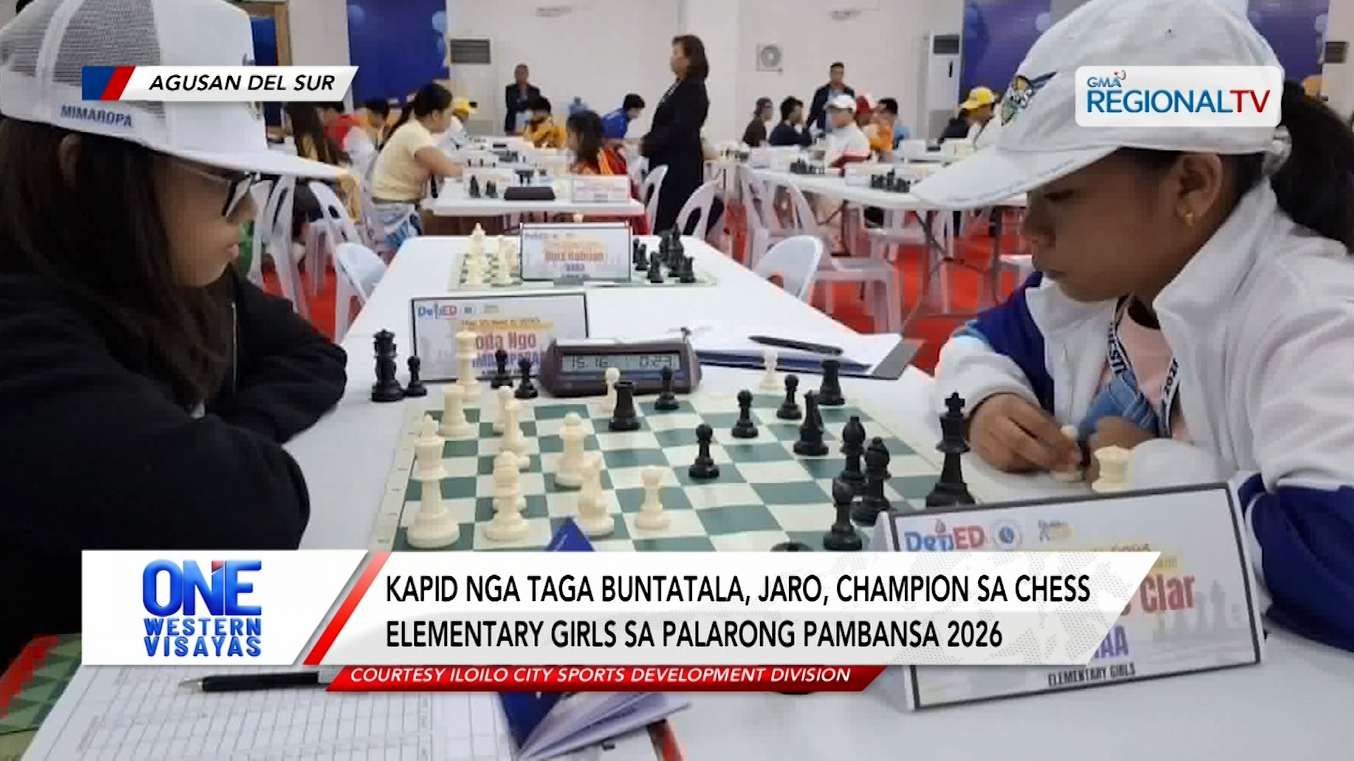 Kapid nga Jaro, champion sa chess elementary girls sa Palarong Pambansa 2026 | One Western Visayas