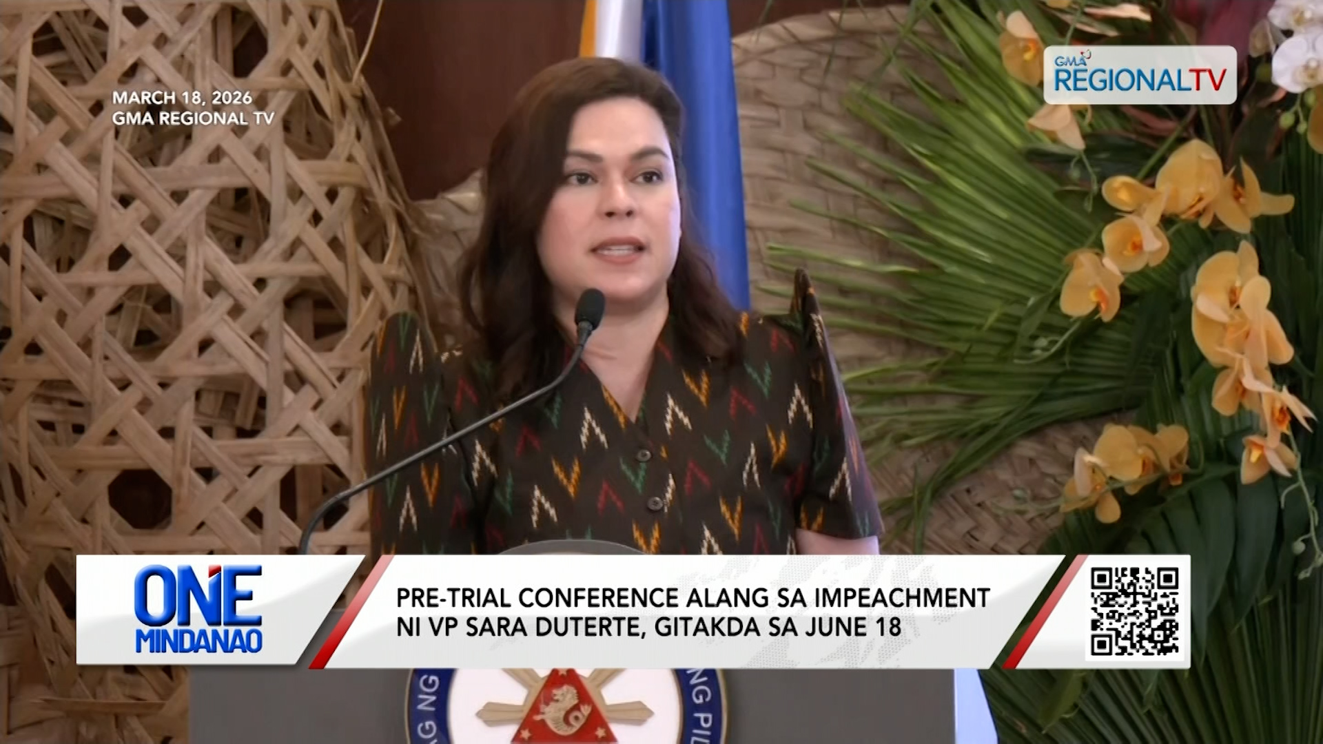 Pre-trial conference alang sa impeachment ni VP Sara Duterte, gitakda I One Mindanao