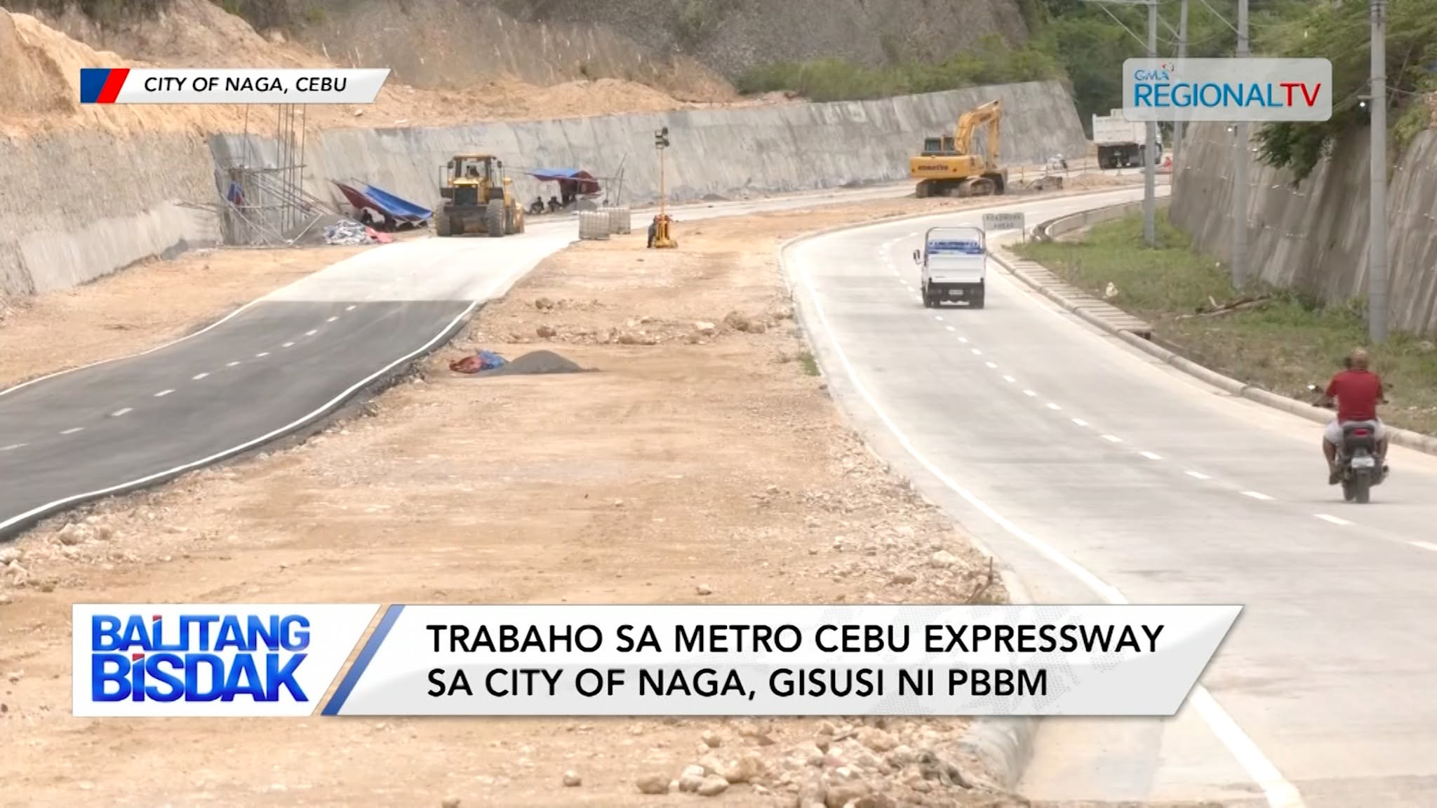 Trabaho sa Metro Cebu Expressway sa City of Naga, Gisusi ni PBBM | Balitang Bisdak