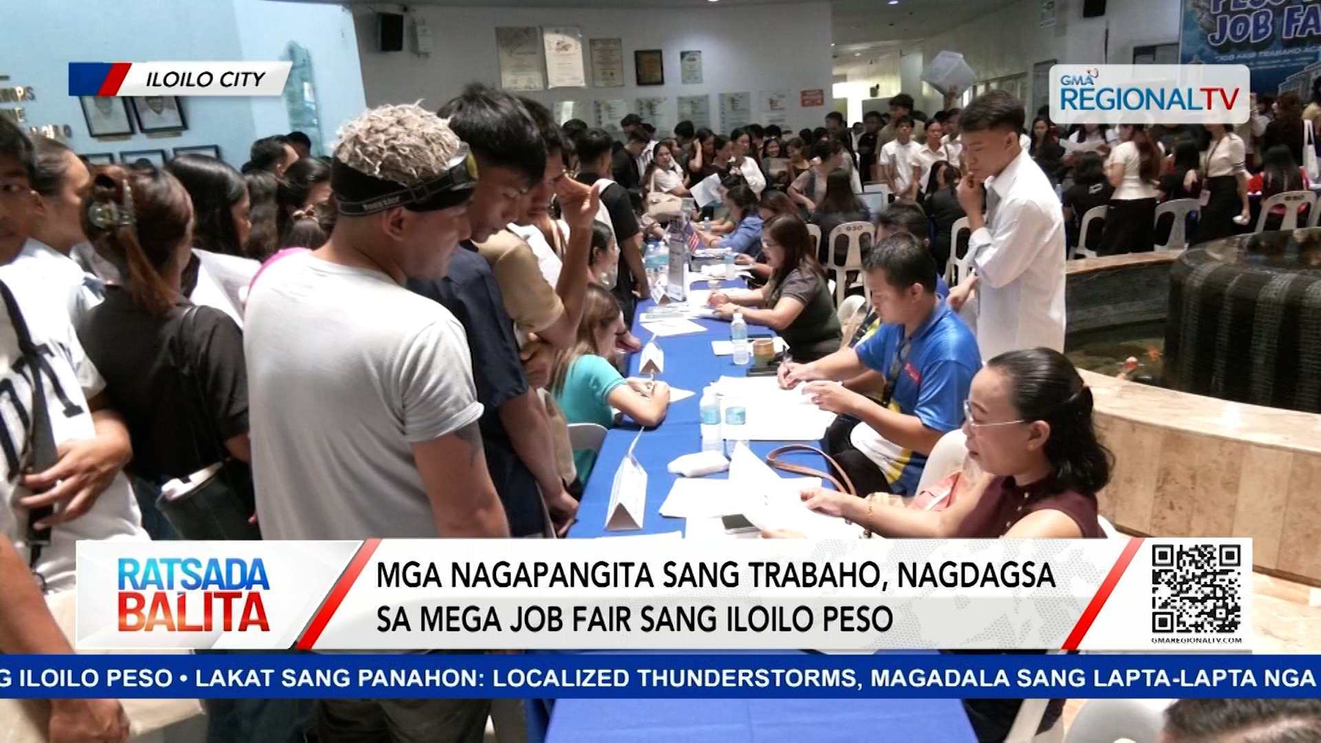 Mga nagapangita sang trabaho, nagdagsa sa mega job fair sang Iloilo PESO | Ratsada Balita