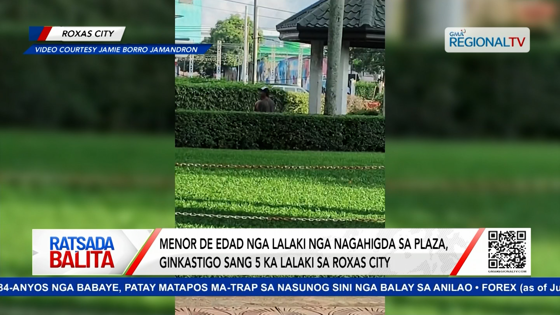 Menor de edad nga lalaki, ginkastigo sang 5 ka lalaki sa Roxas City | Ratsada Balita