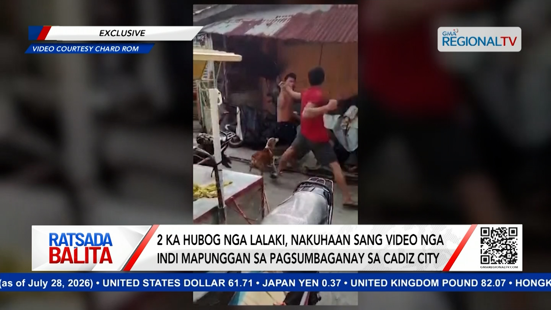 2 ka hubog nga lalaki, nakuhaan sang video nga nagsumbaganay sa Cadiz City | Ratsada Balita