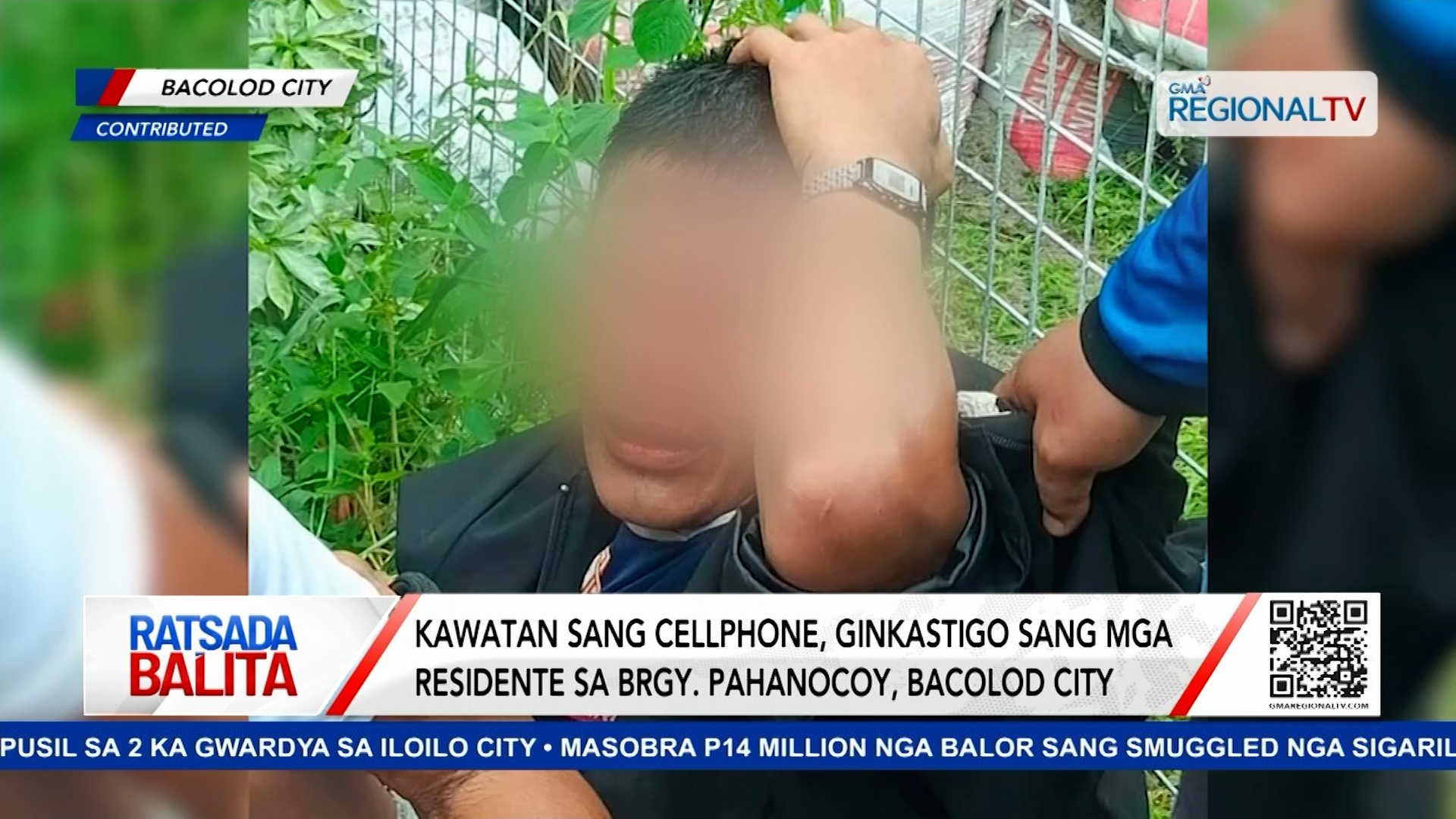 Kawatan sang cellphone, ginkastigo sang mga residente sa Pahanocoy, Bacolod City | Ratsada Balita