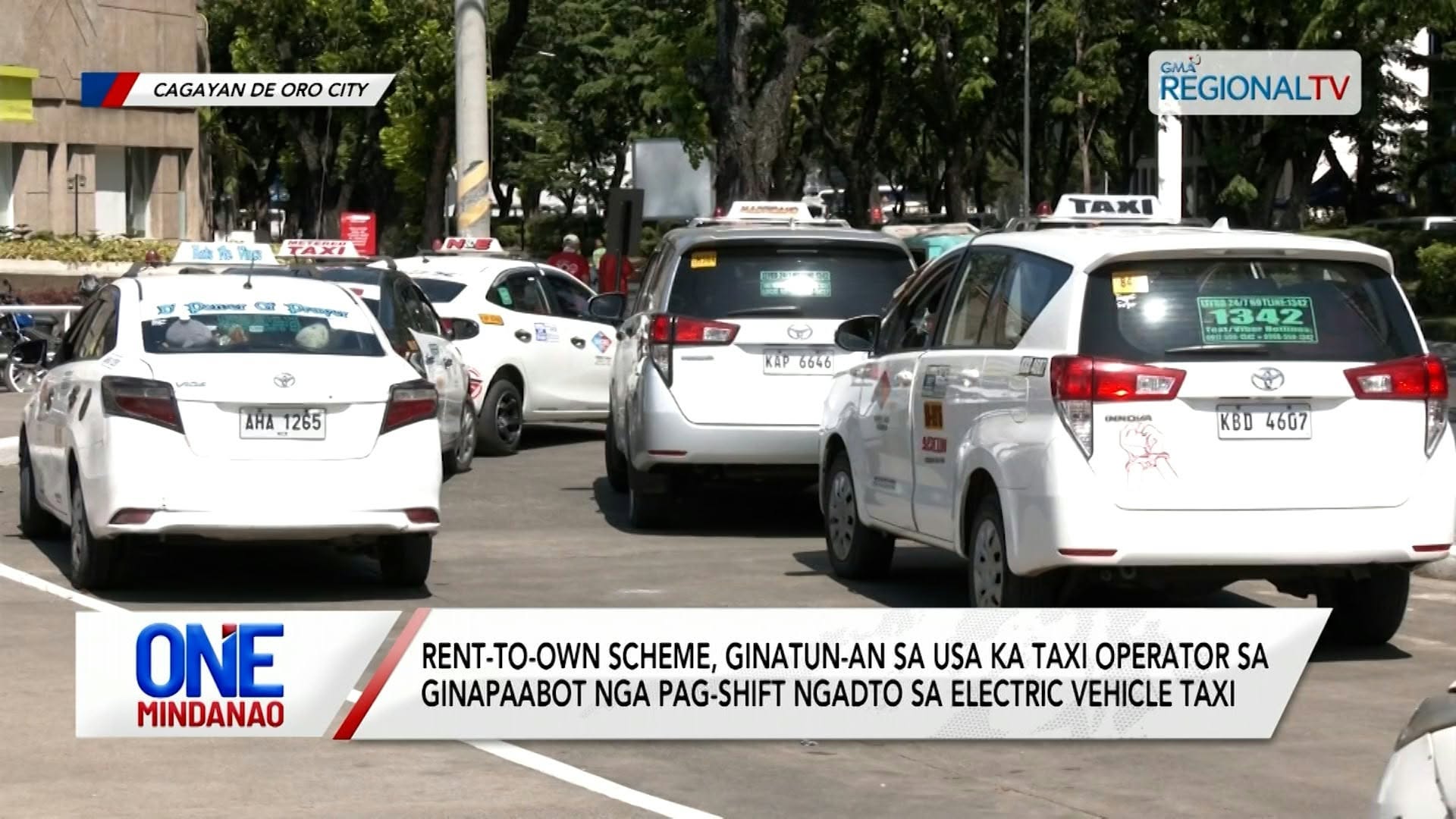 Rent-to-own scheme sa EV Taxi sa Cagayan de Oro, ginatun-an I One Mindanao