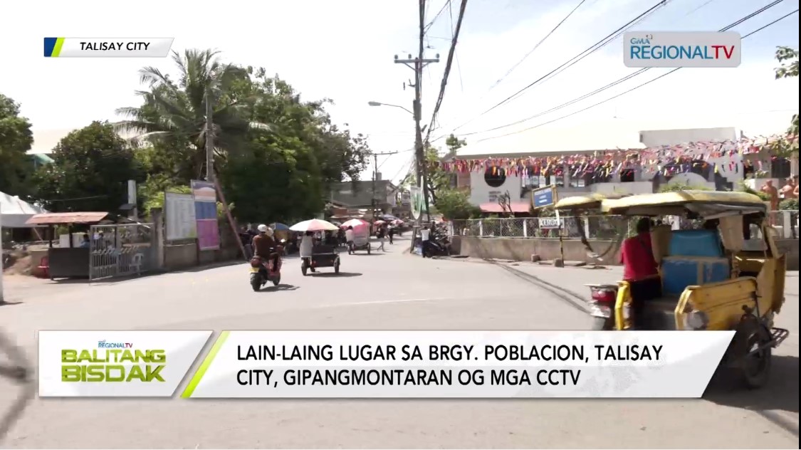 CCTV gipangmontar sa lain-laing lugar sa Poblacion, Talisay City