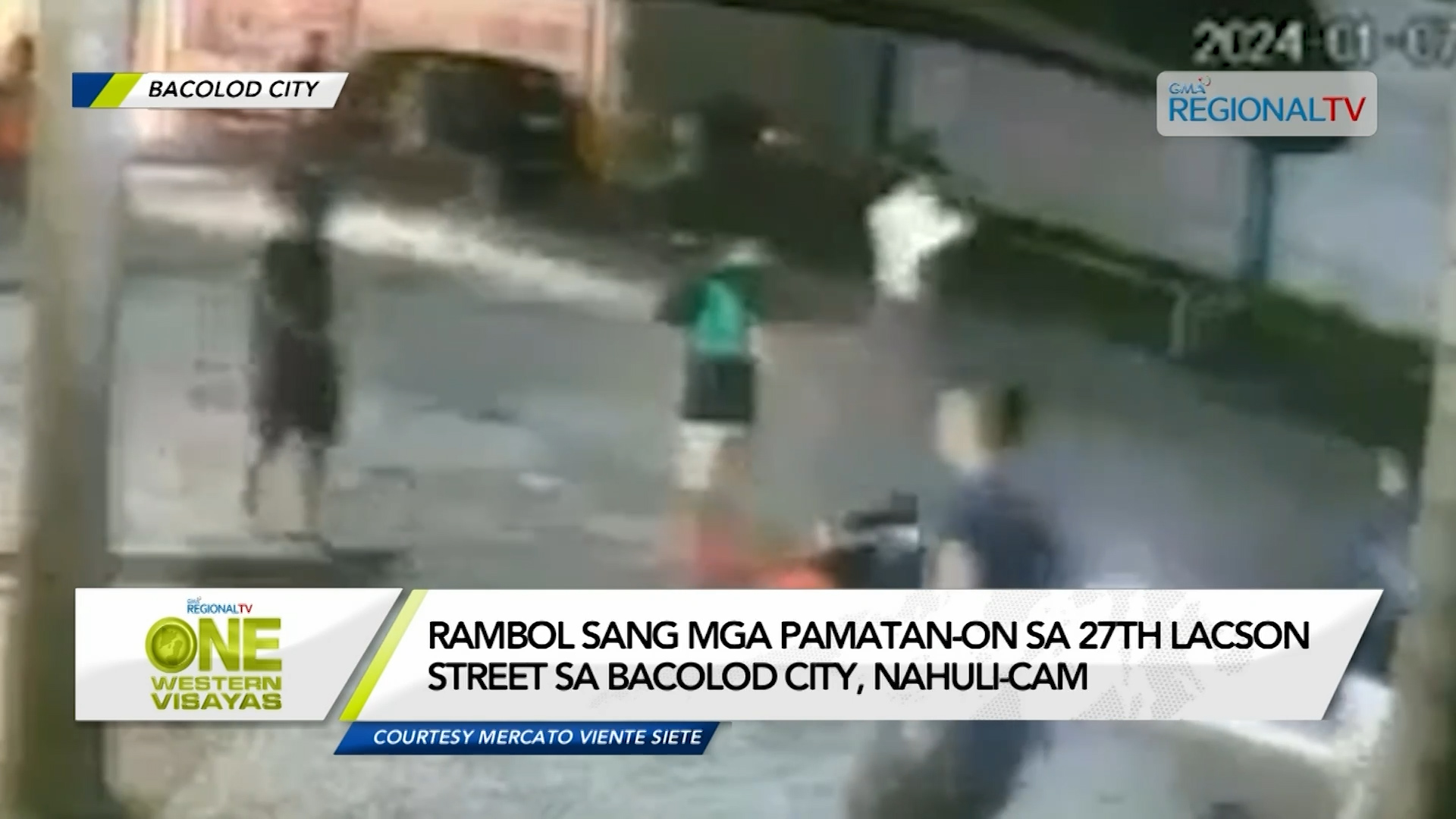 Rambol sang mga pamatan-on sa 27th Lacson Street sa Bacolod City ...