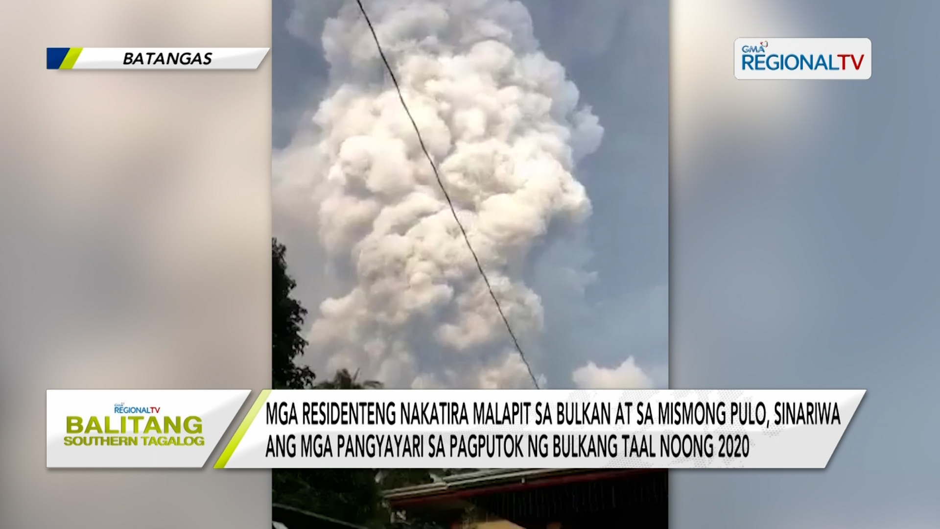 2020 Taal eruption