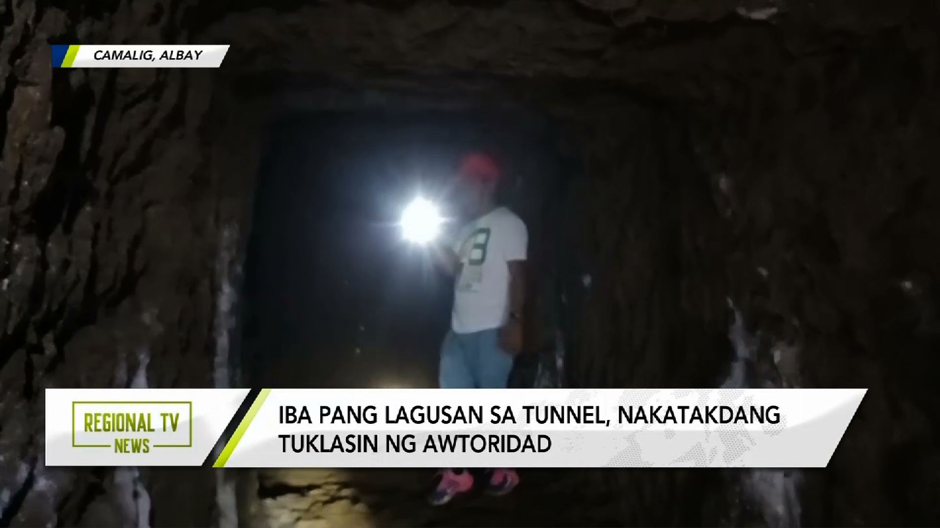 Japanese tunnel sa Camalig, Albay, pasyalan